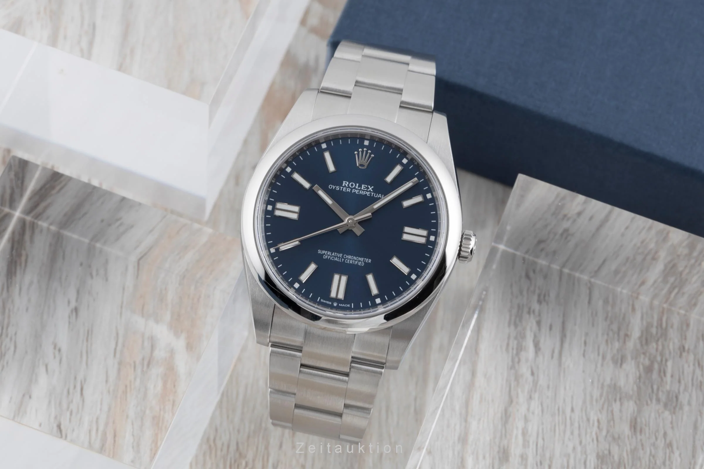 Rolex Oyster Perpetual steel automatic men's watch 124300  [2600209] - Image 4