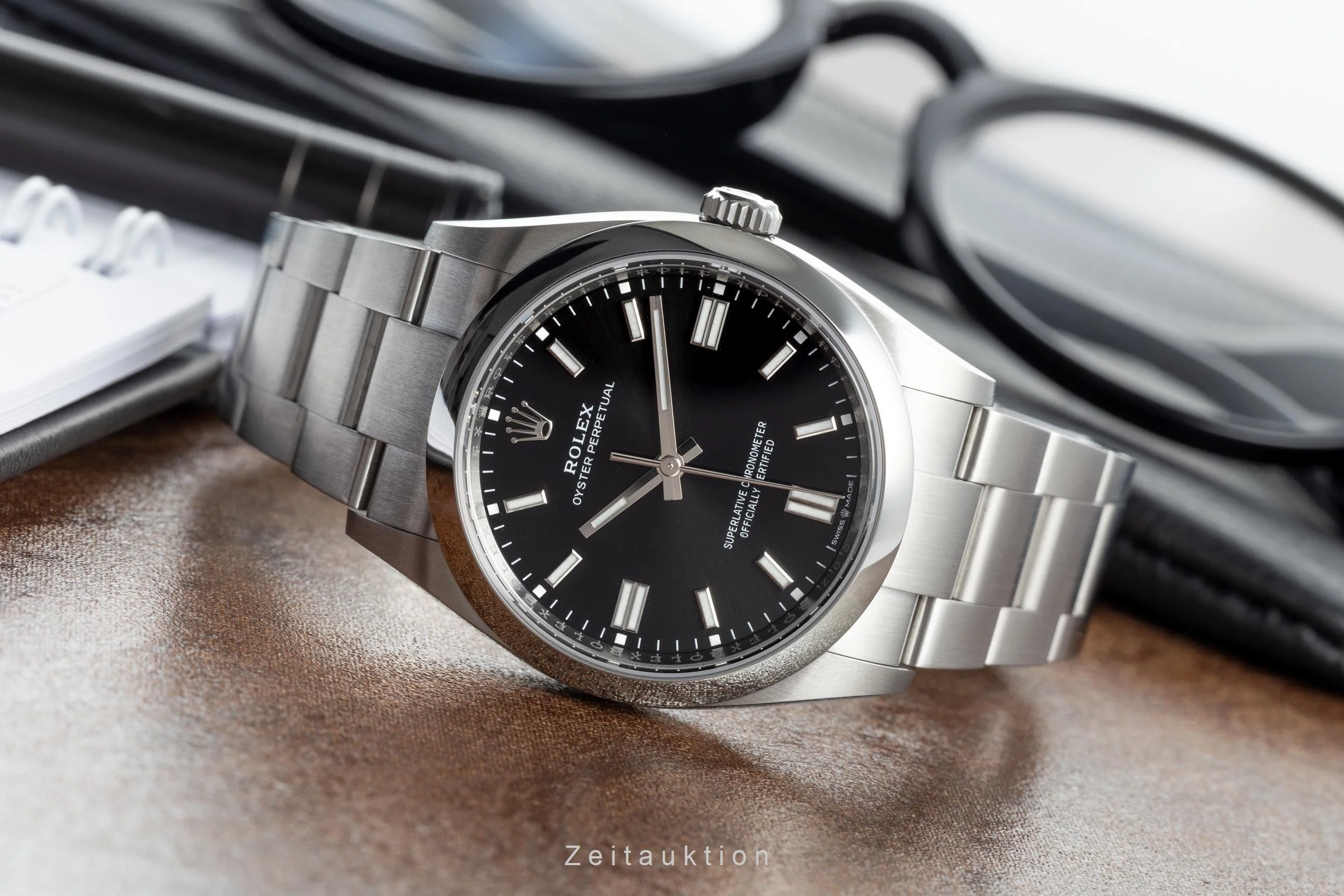 Rolex Oyster Perpetual steel automatic men's watch 126000  [2202482] - Image 2