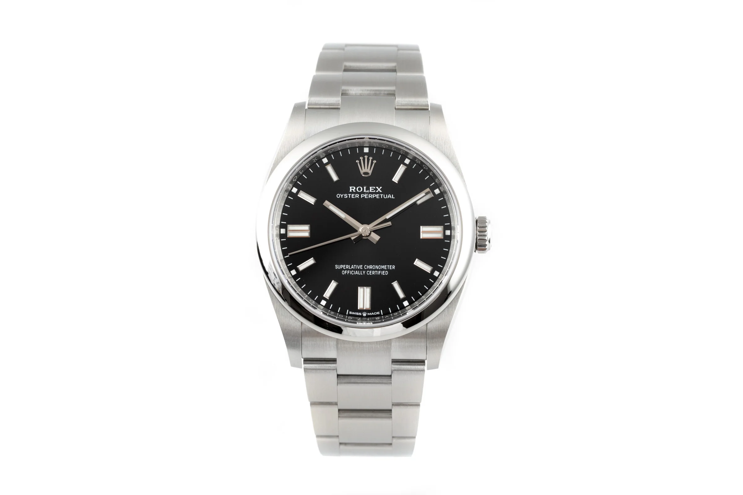 Rolex Oyster Perpetual steel automatic men's watch 126000  [2202482] - Image 4
