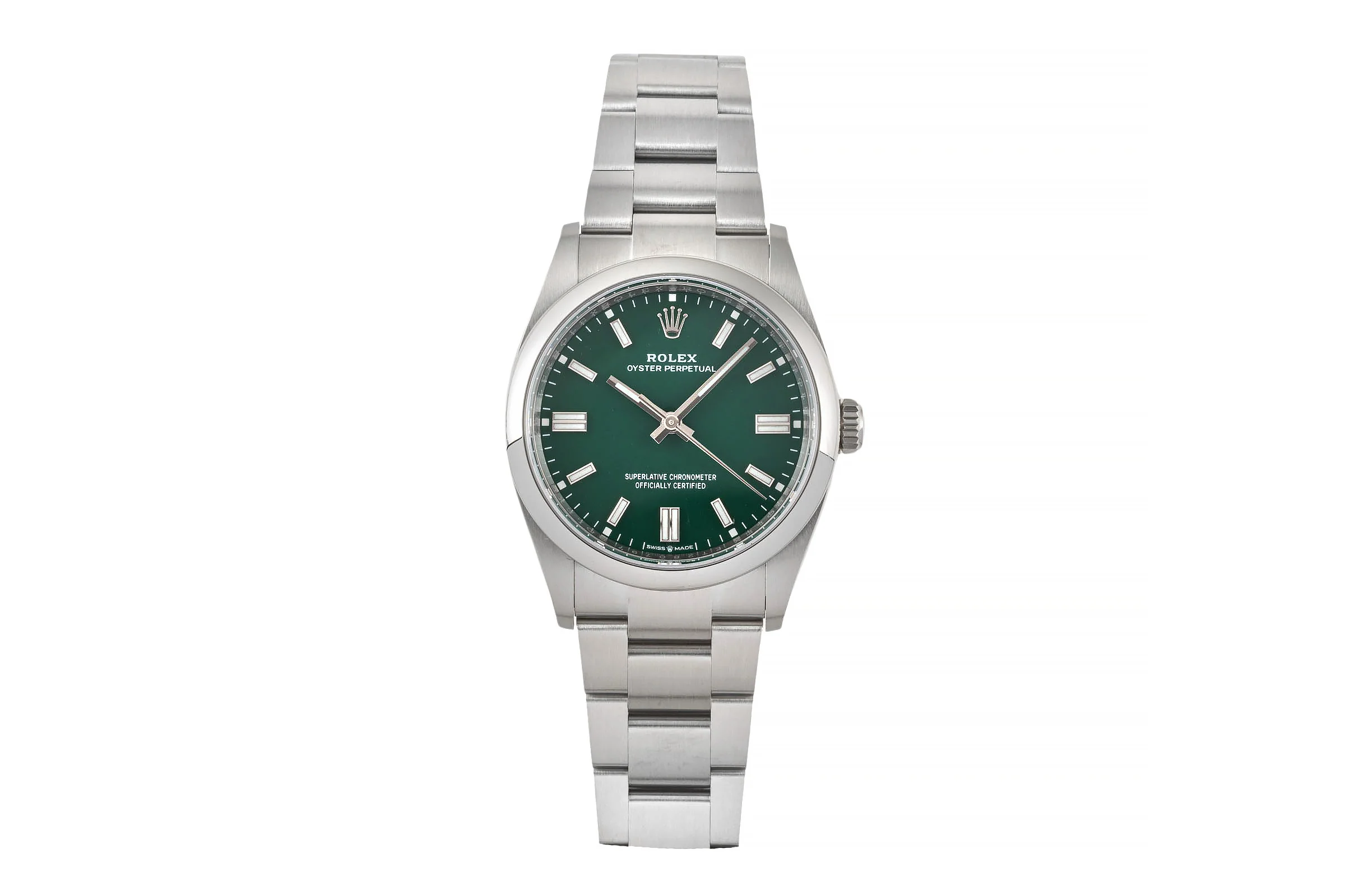 Rolex Oyster Perpetual steel automatic men's watch 126000  [2400123] - Image 4
