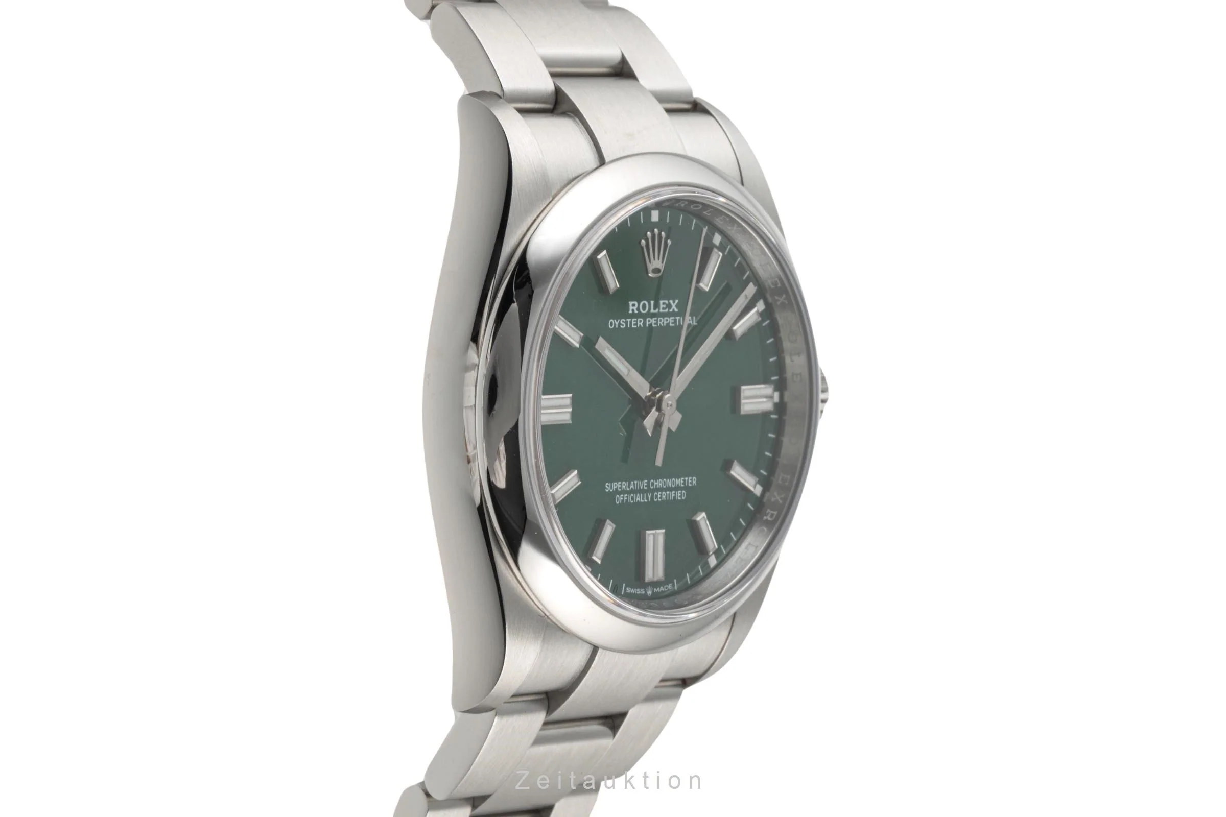 Rolex Oyster Perpetual steel automatic men's watch 126000  [2400123] - Image 6