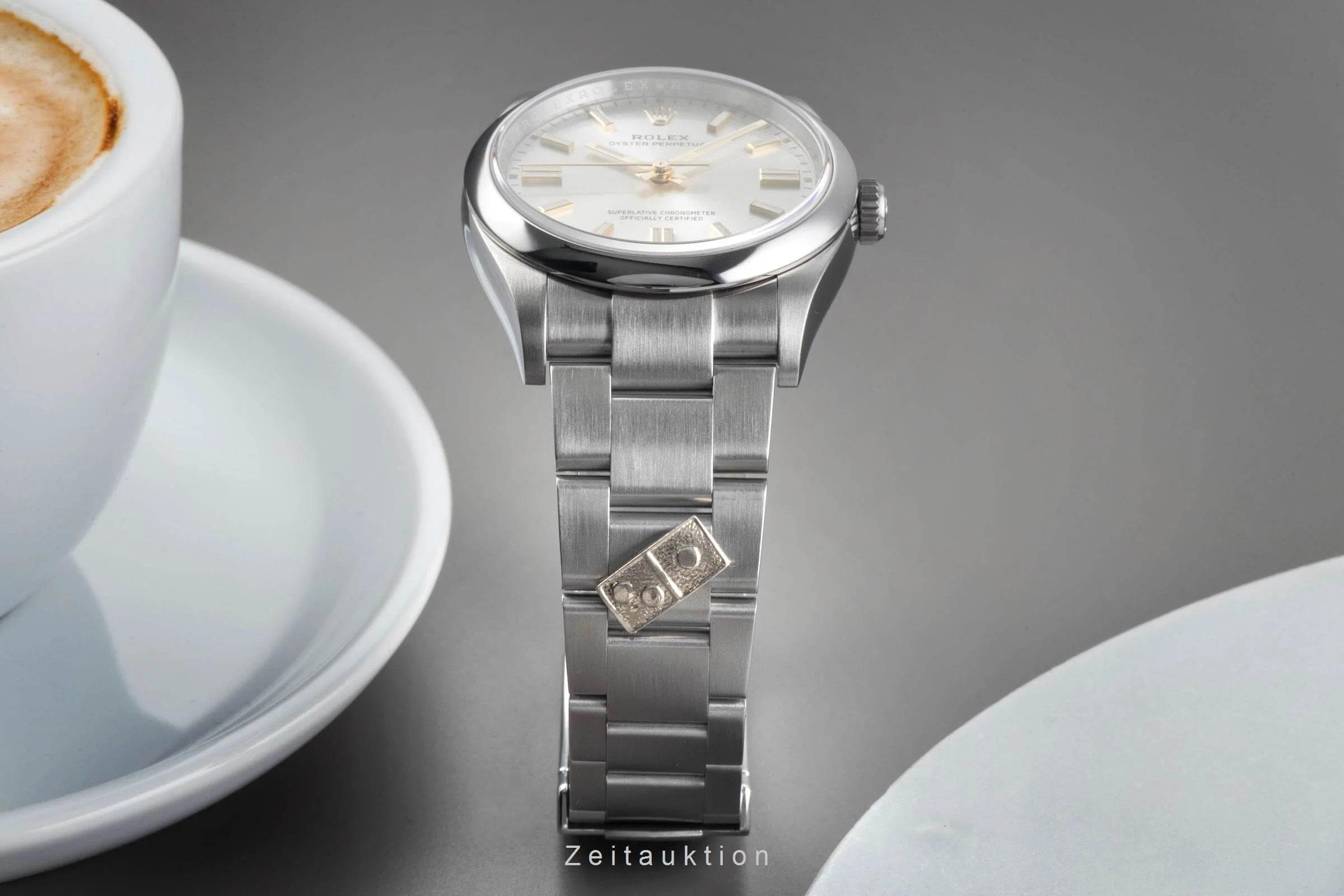 Rolex Oyster Perpetual steel automatic men's watch 126000  [2501546] - Image 14