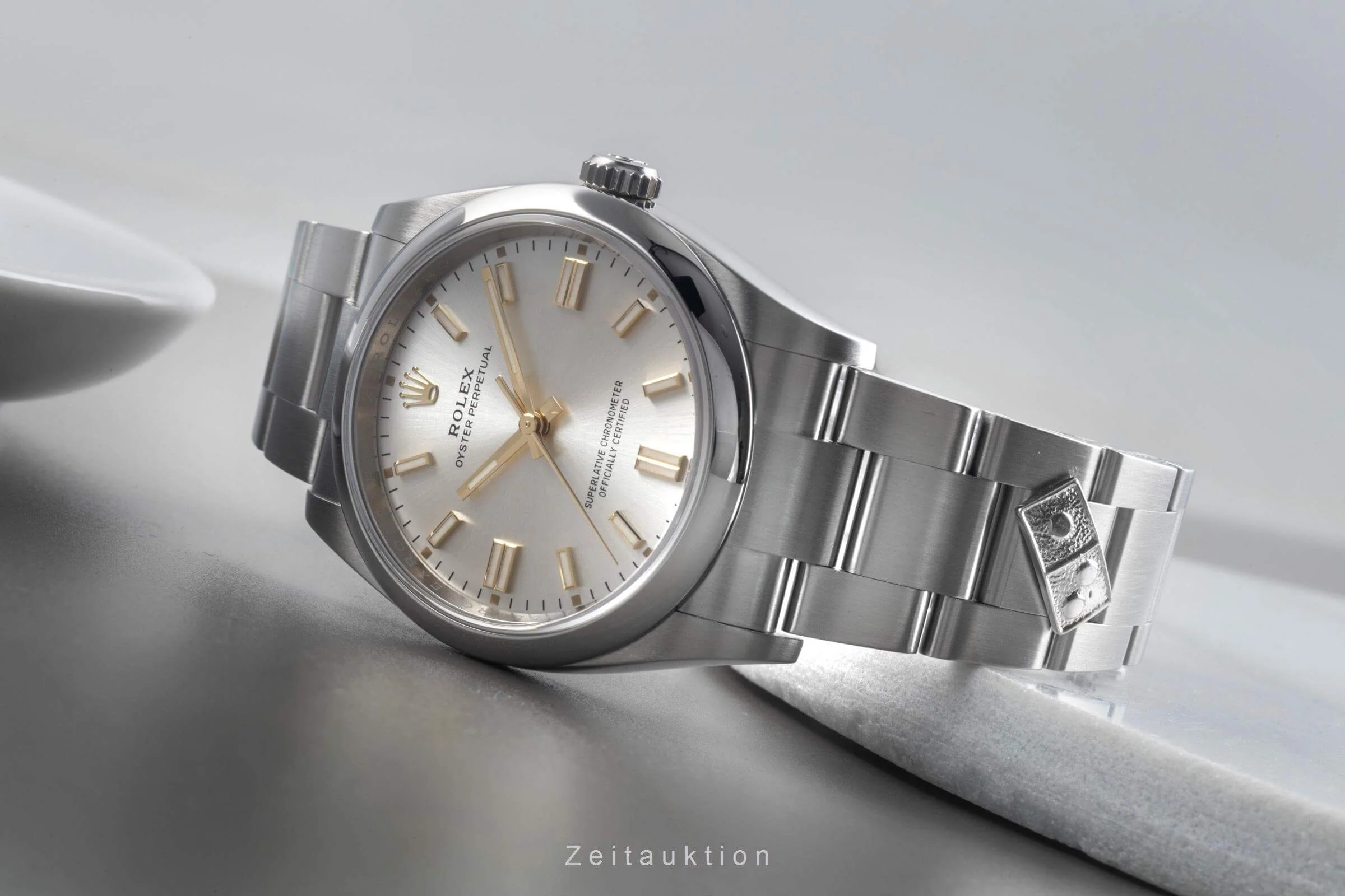 Rolex Oyster Perpetual steel automatic men's watch 126000  [2501546] - Image 16