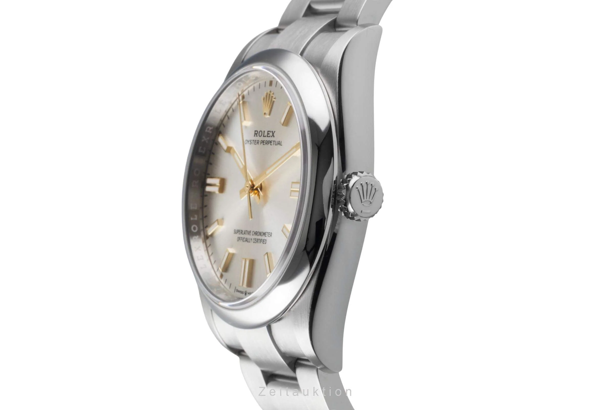 Rolex Oyster Perpetual steel automatic men's watch 126000  [2501546] - Image 7