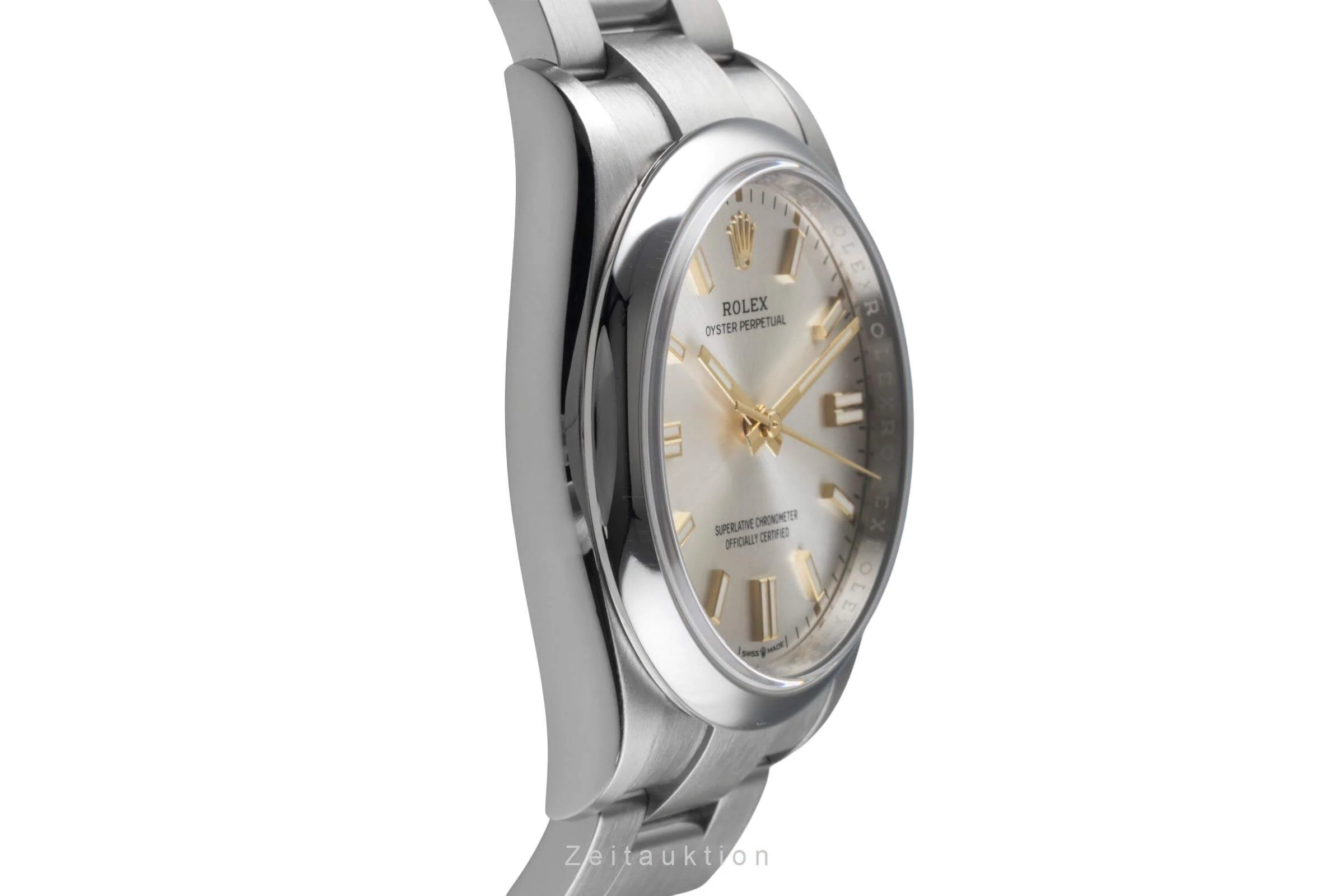Rolex Oyster Perpetual steel automatic men's watch 126000  [2501546] - Image 8