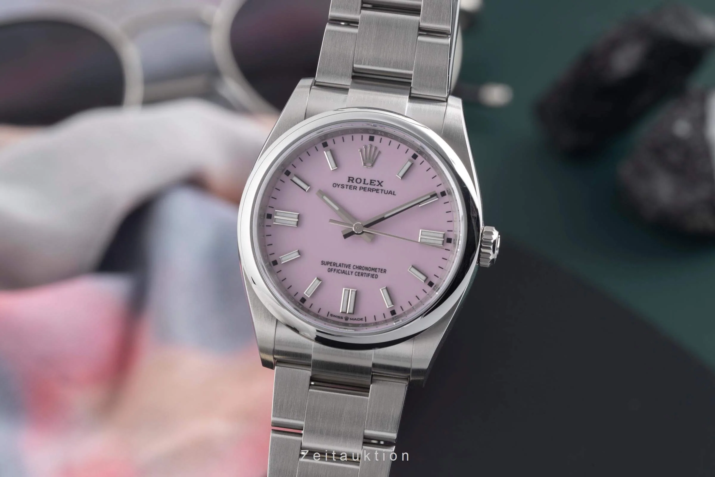 Rolex Oyster Perpetual steel automatic men's watch 126000  [2502294] - Image 2