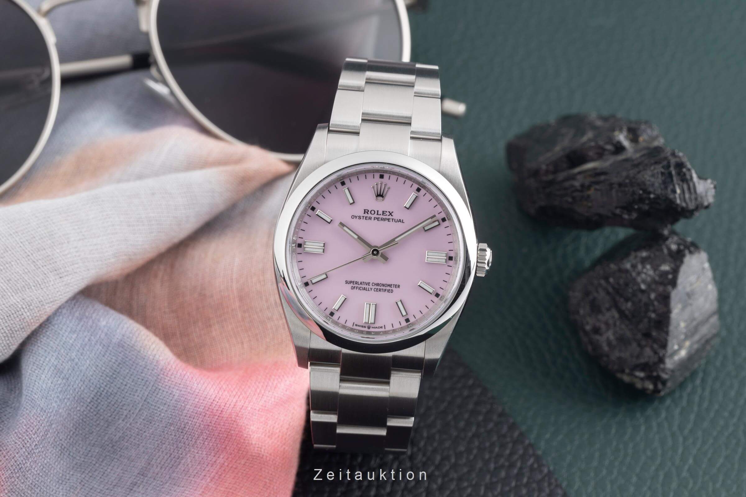 Rolex Oyster Perpetual steel automatic men's watch 126000  [2502294] - Image 4