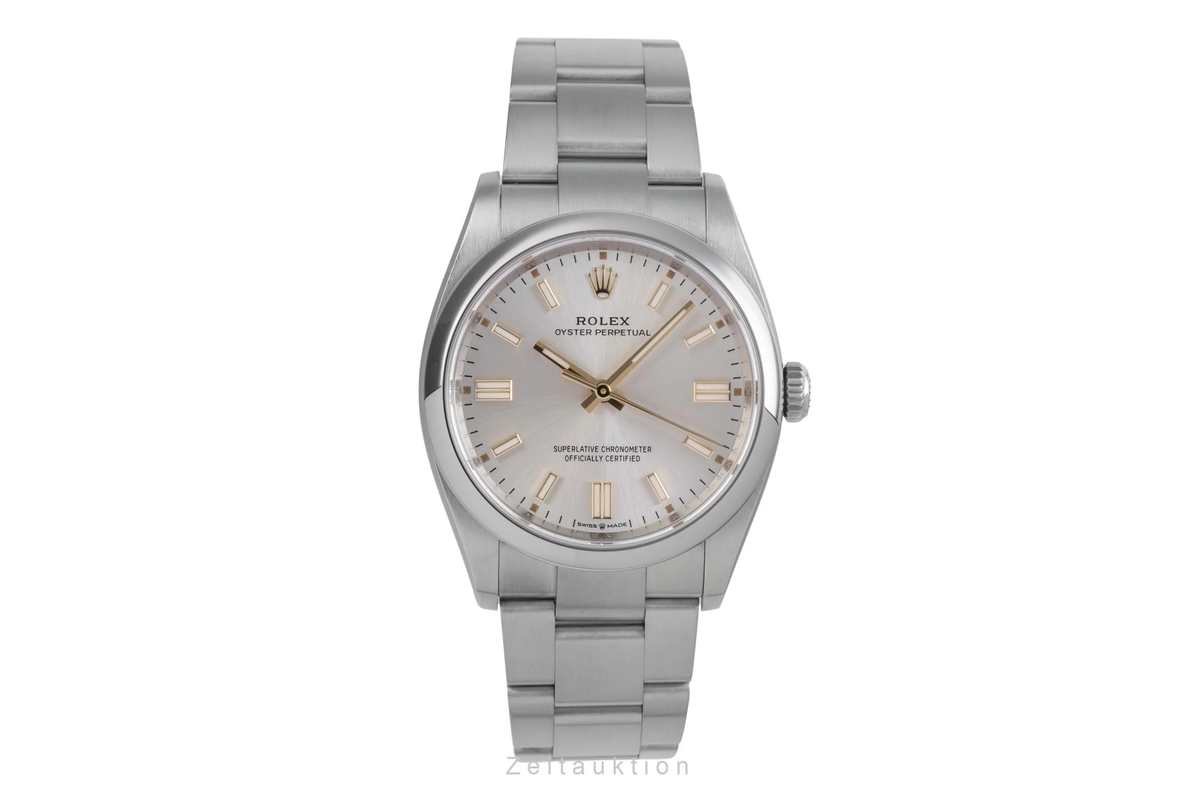 Rolex Oyster Perpetual steel automatic men's watch 126000  [2503844] - Image 5