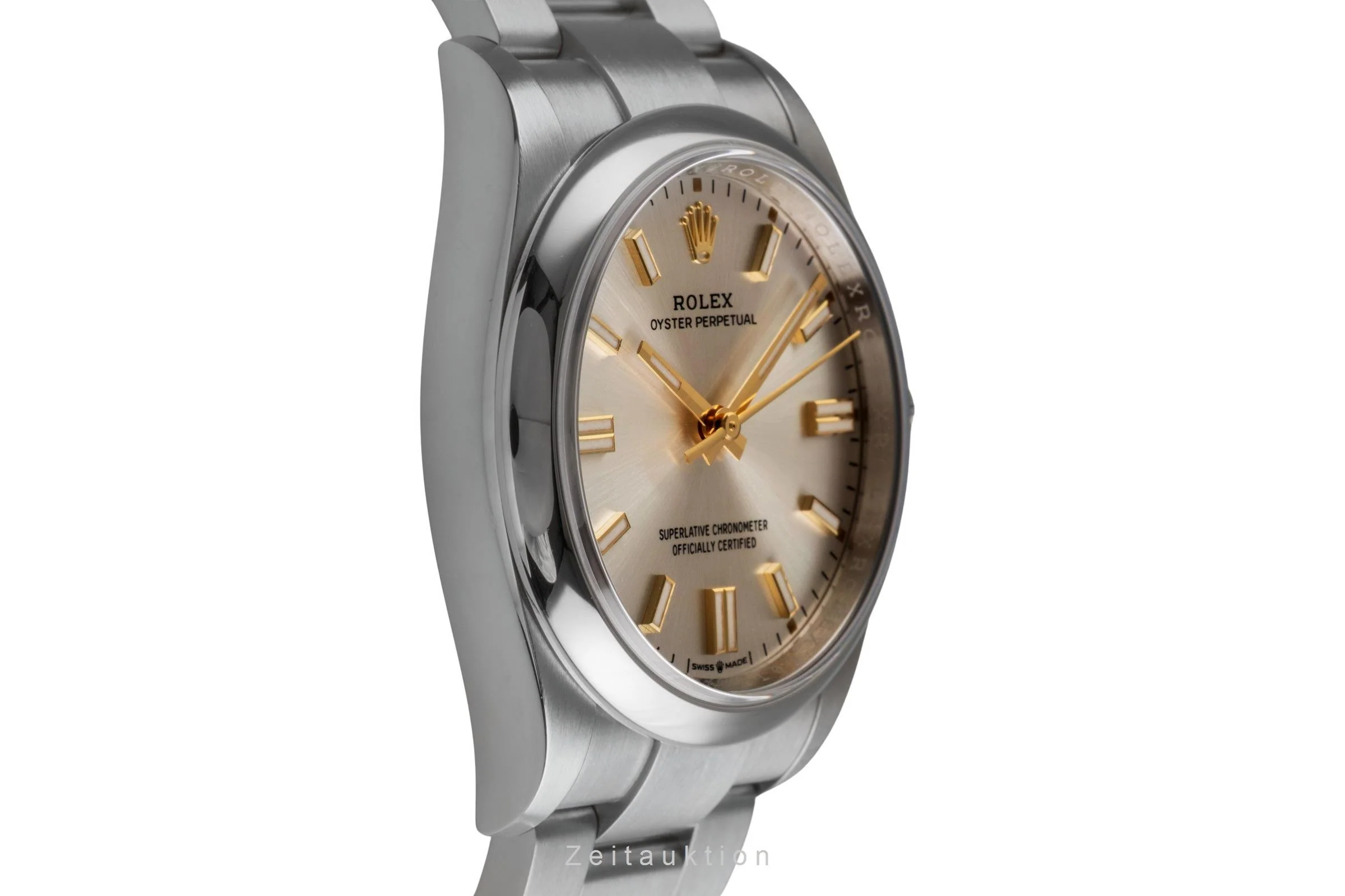 Rolex Oyster Perpetual steel automatic men's watch 126000  [2503844] - Image 8
