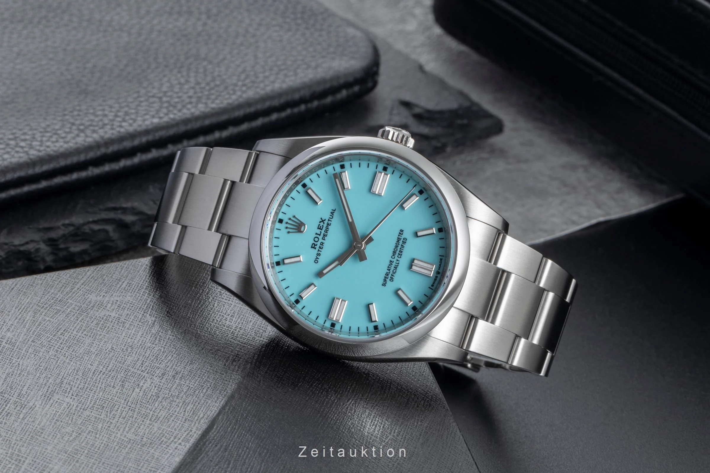 Rolex Oyster Perpetual steel automatic men's watch 126000  [2506598] - Image 3