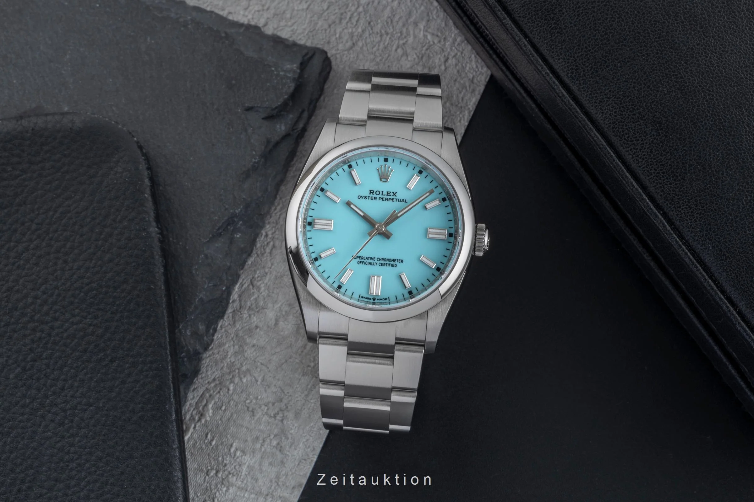 Rolex Oyster Perpetual steel automatic men's watch 126000  [2506598] - Image 4