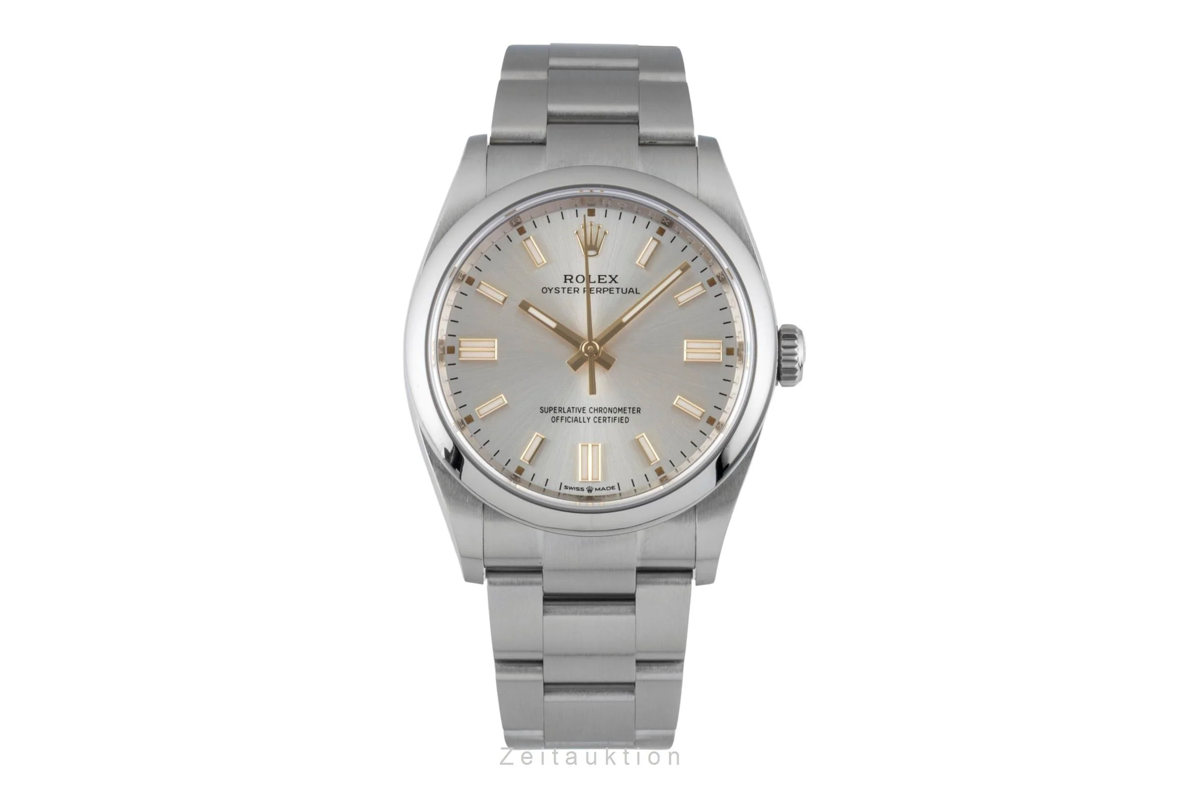 Rolex Oyster Perpetual steel automatic men's watch 126000  [2600875] - Image 5