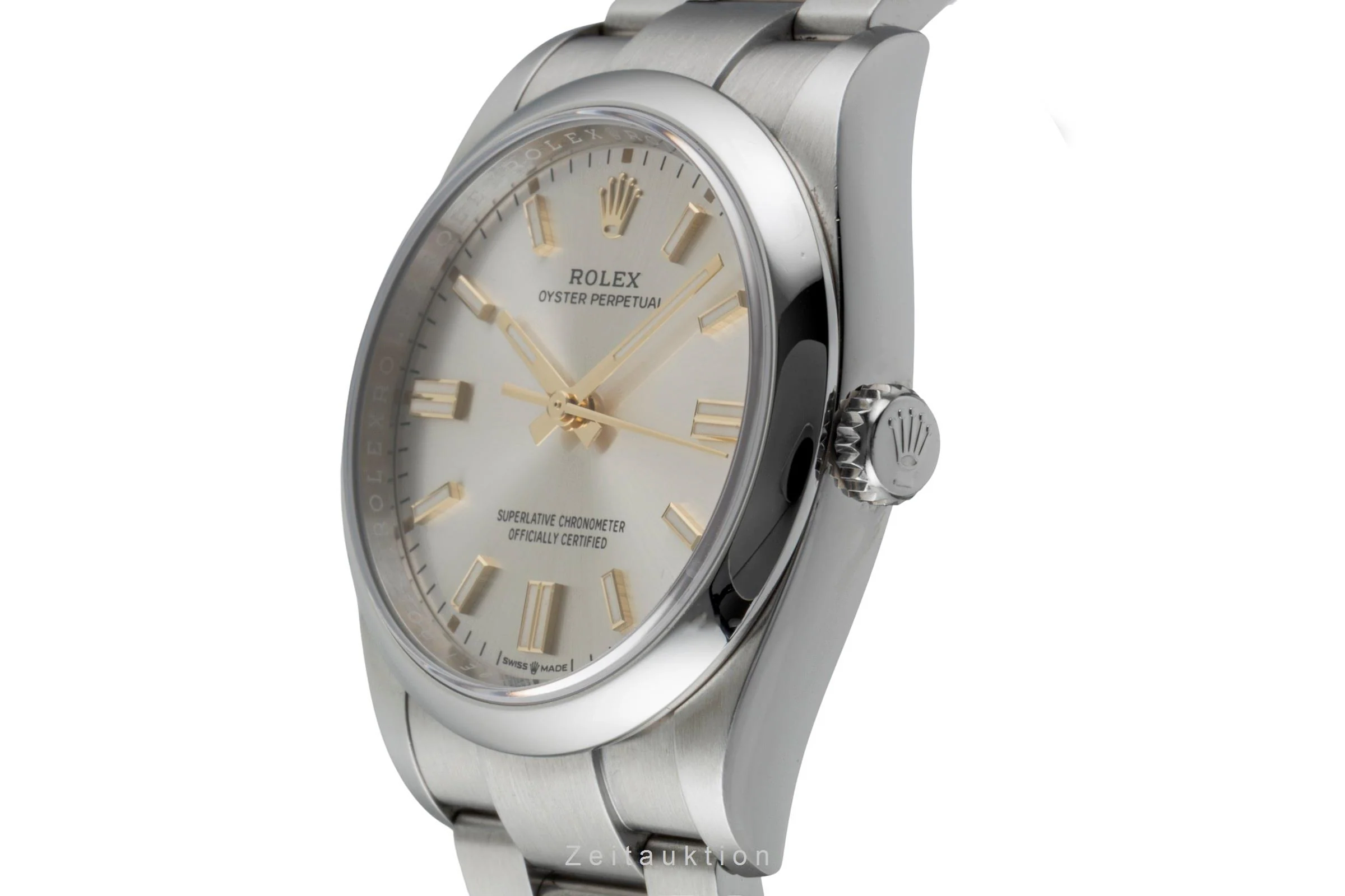 Rolex Oyster Perpetual steel automatic men's watch 126000  [2600875] - Image 7