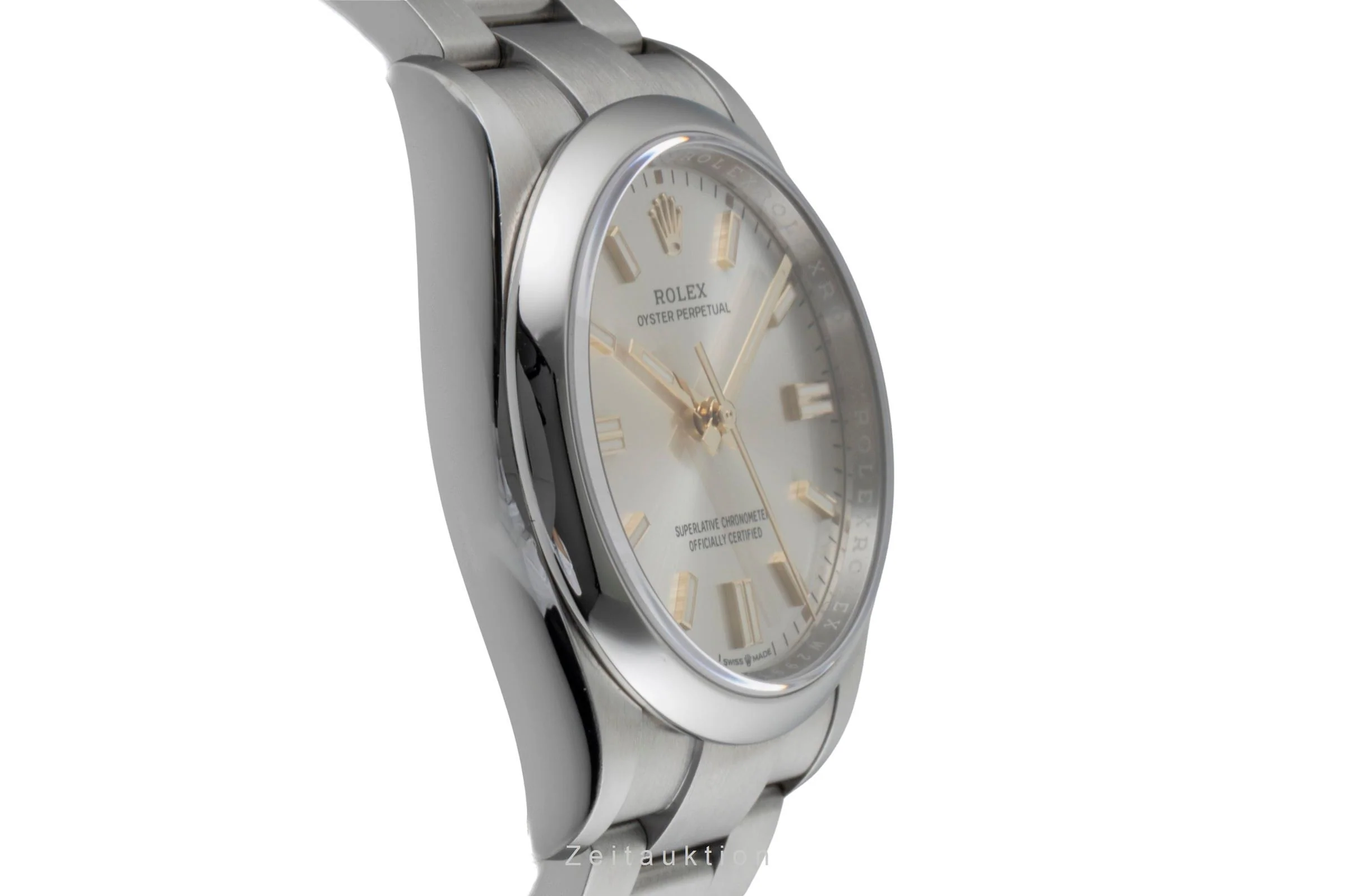 Rolex Oyster Perpetual steel automatic men's watch 126000  [2600875] - Image 8