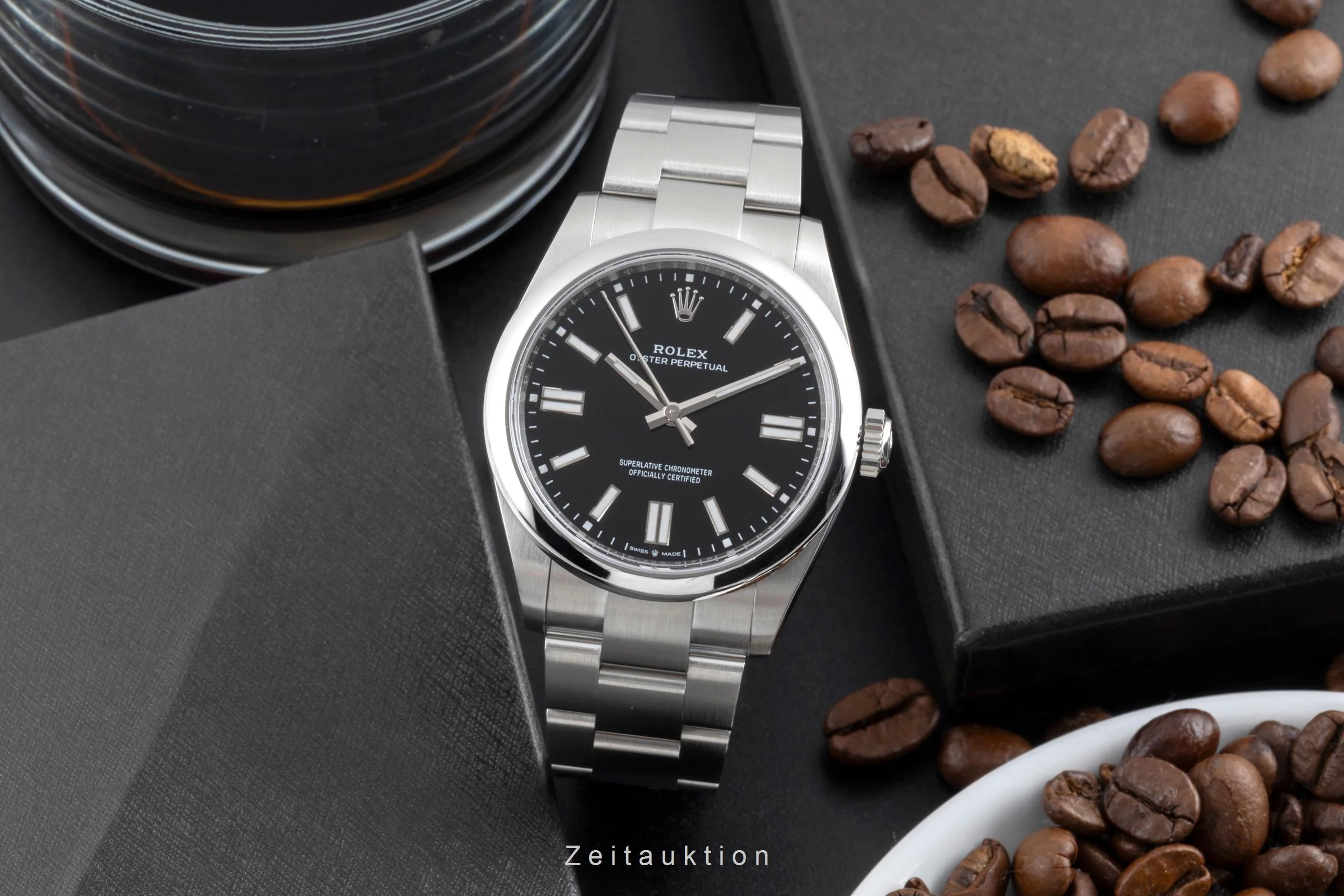 Rolex Oyster Perpetual steel automatic men's watch 134300  [2504840] - Image 4