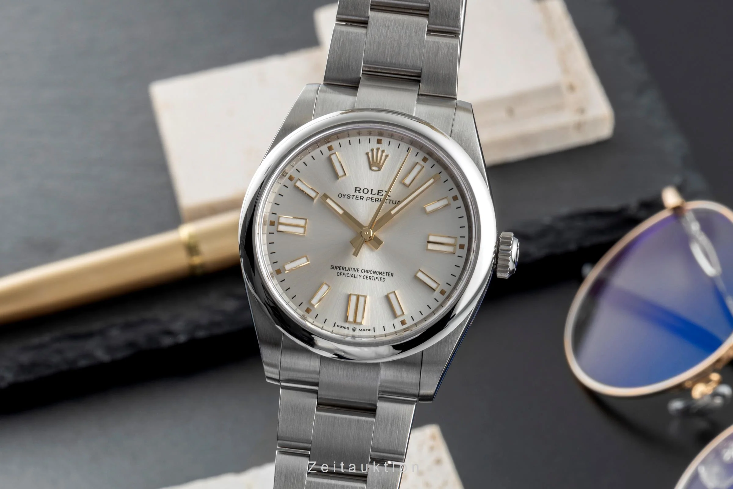 Rolex Oyster Perpetual steel automatic men's watch 134300  [2507539] - Image 2