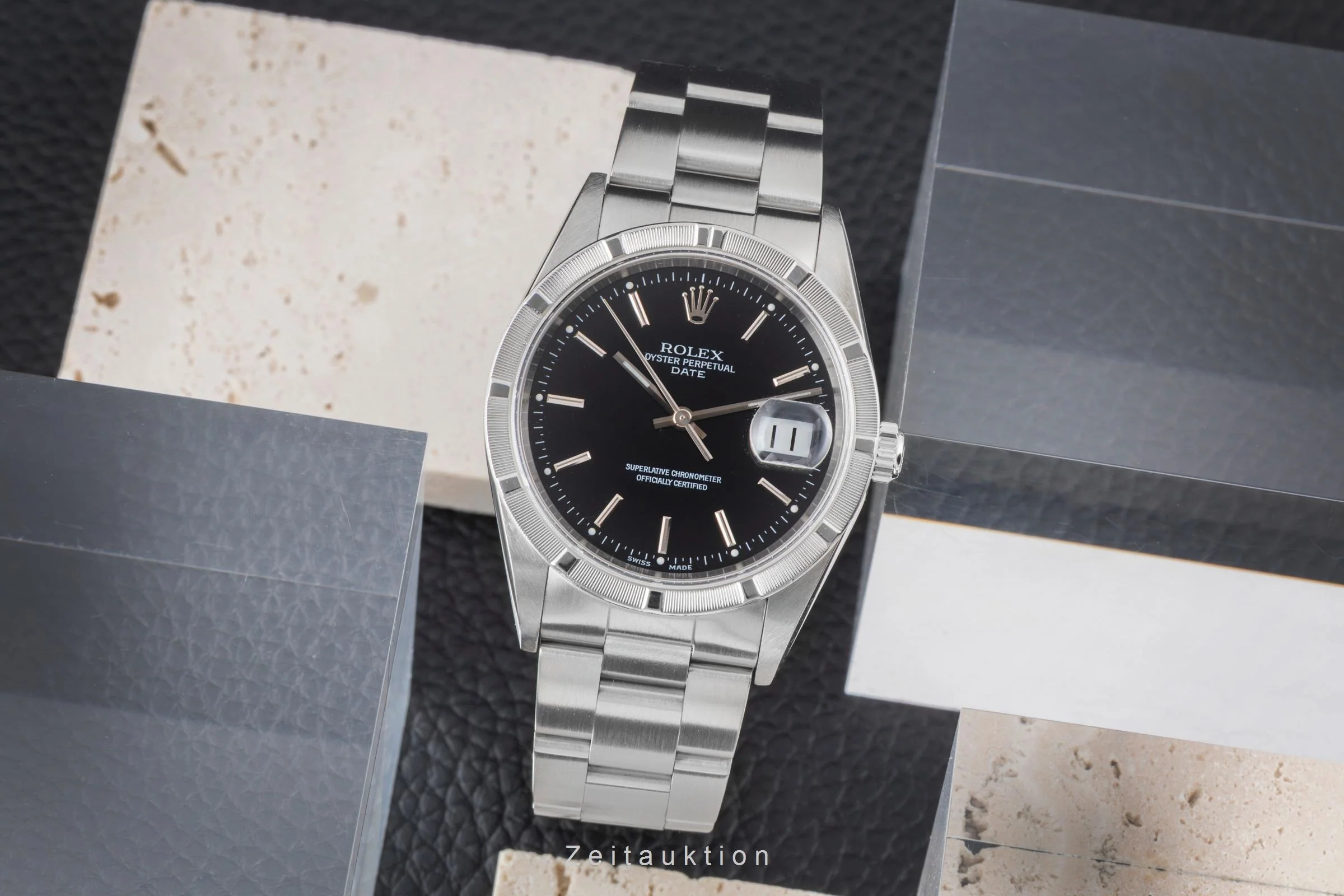 Rolex Oyster Perpetual steel automatic men's watch 15210  [2505689] - Image 4