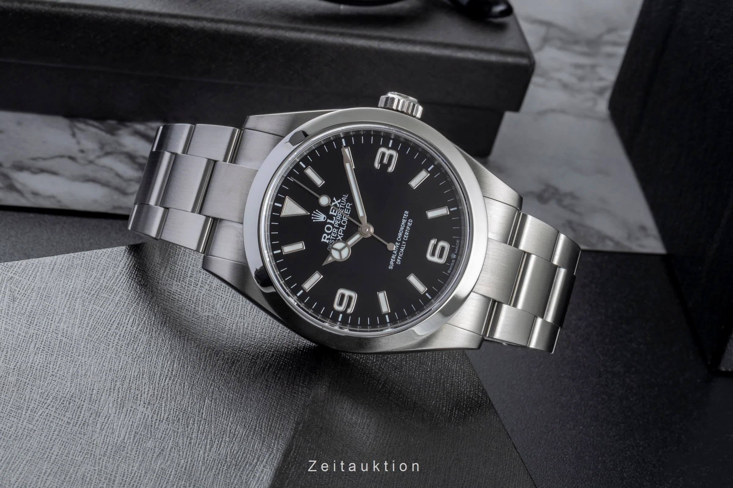 Rolex Oyster Perpetual steel automatic men's watch 224270  [2506811] - Image 3