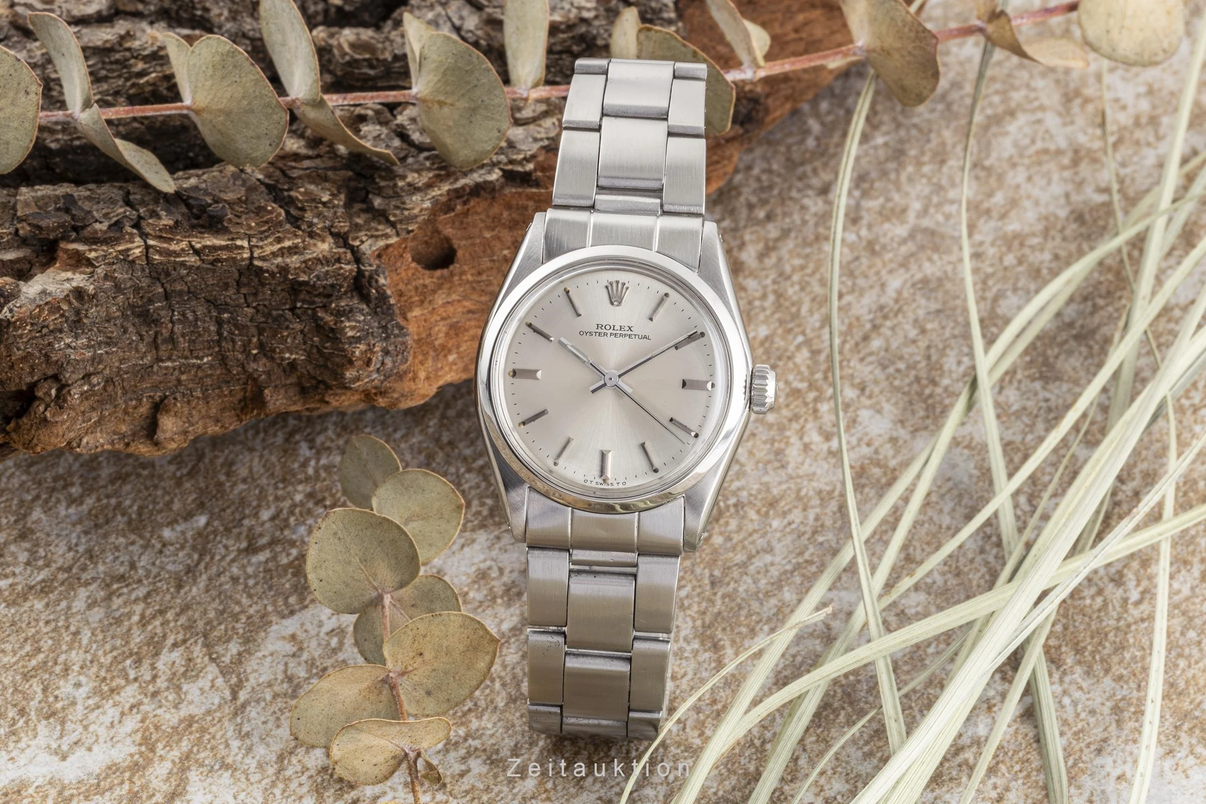 Rolex Oyster Perpetual steel automatic men's watch 6748 LP: 5500EUR Vintage  [2302856] - Image 3
