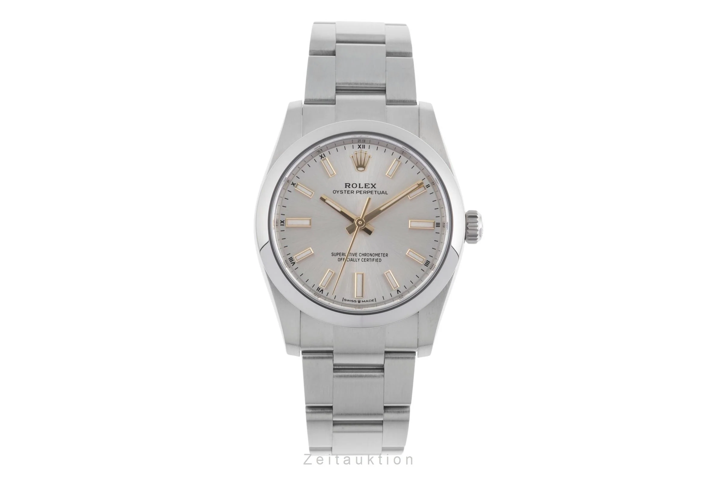 Rolex Oyster Perpetual steel automatic women's watch 124200  [2502587] - Image 5