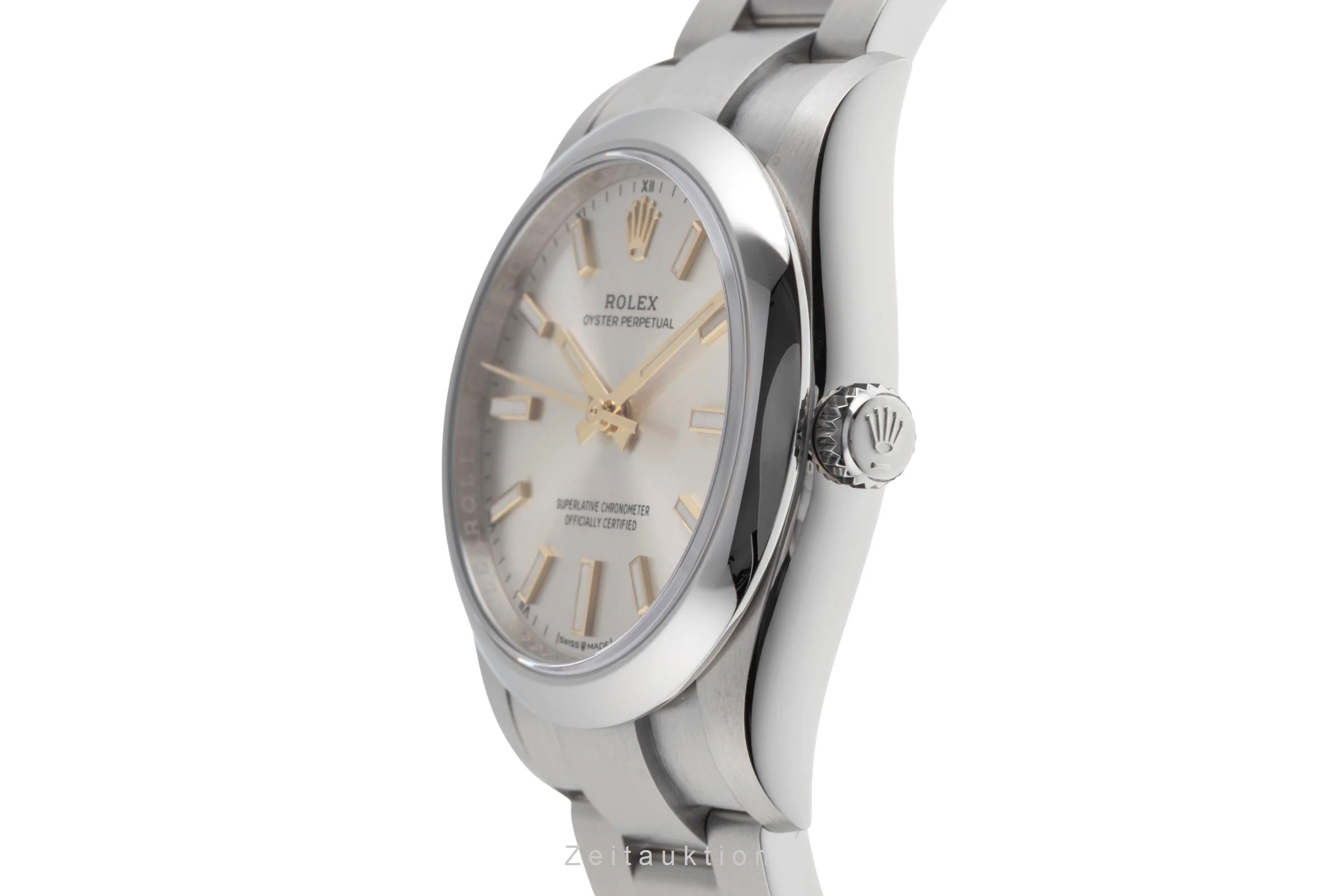 Rolex Oyster Perpetual steel automatic women's watch 124200  [2502587] - Image 7