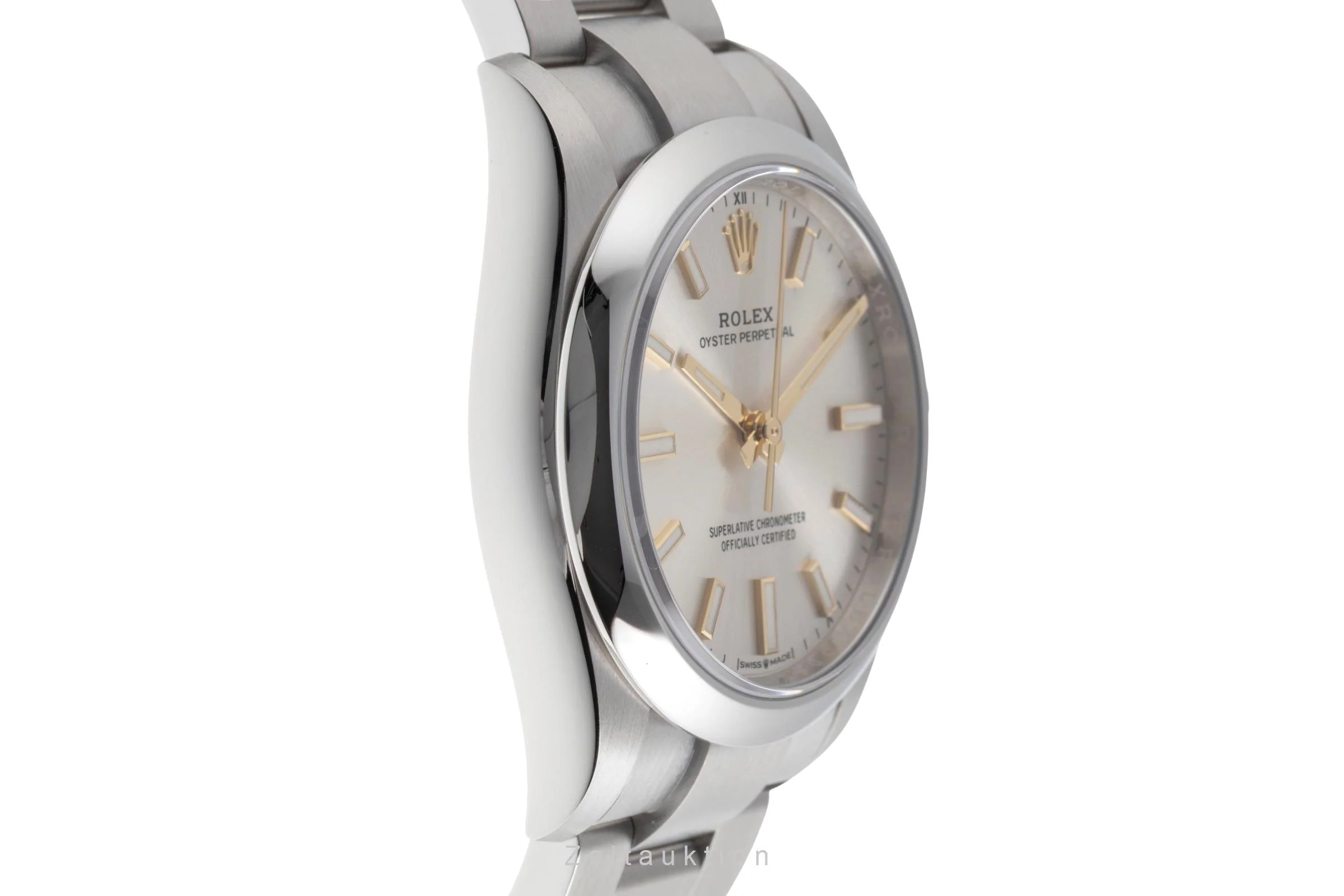 Rolex Oyster Perpetual steel automatic women's watch 124200  [2502587] - Image 8