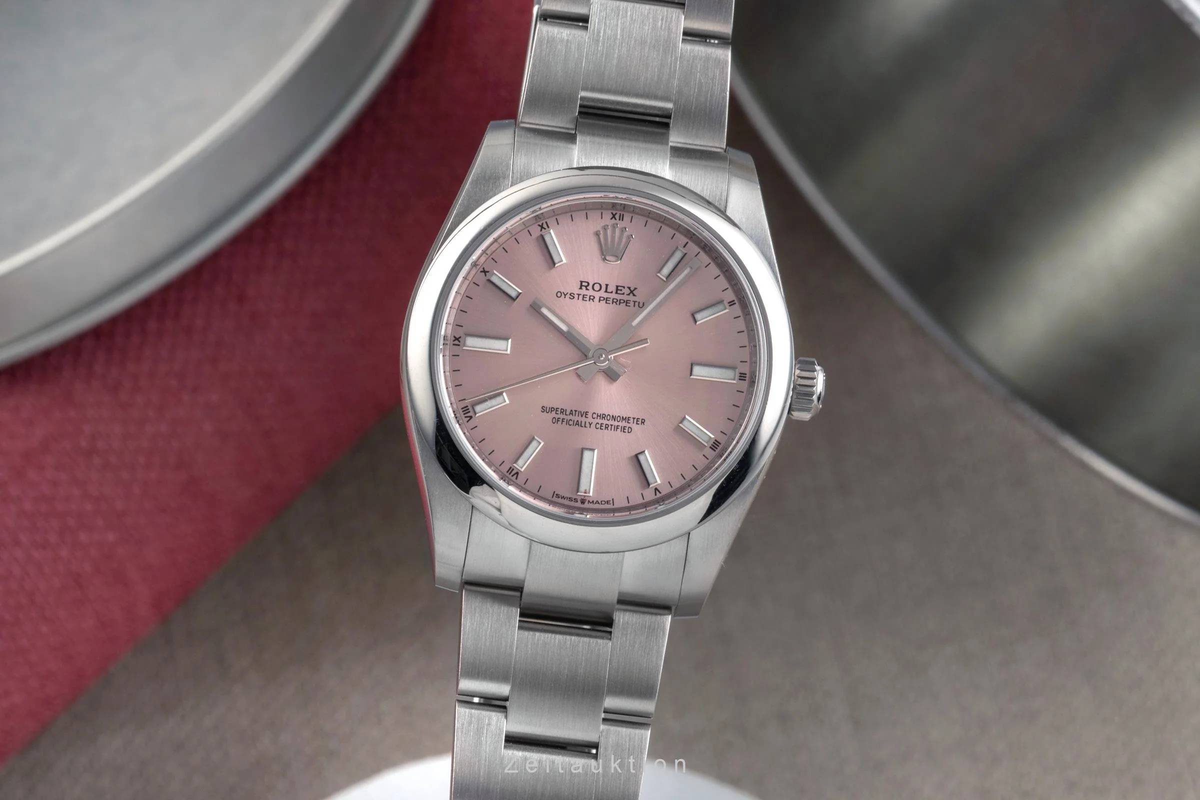 Rolex Oyster Perpetual steel automatic women's watch 124200  [2503293] - Image 2
