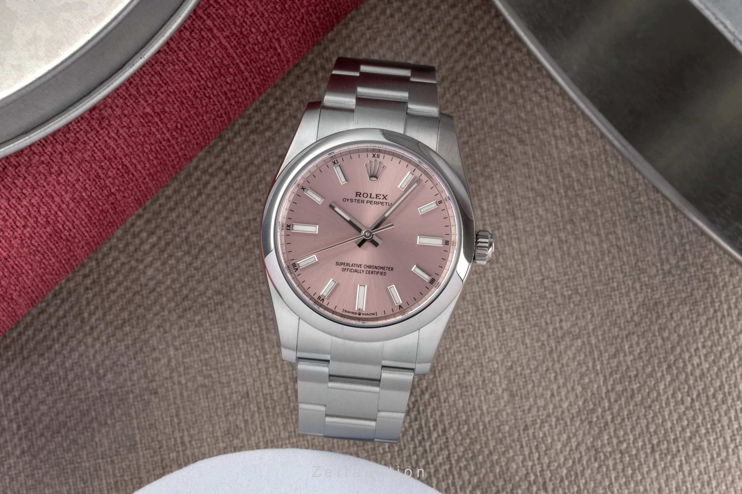 Rolex Oyster Perpetual steel automatic women's watch 124200  [2503293] - Image 4