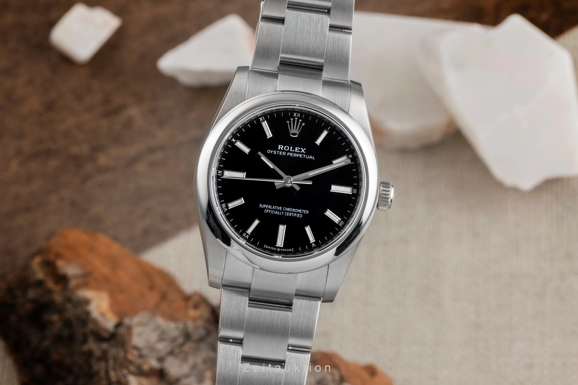 Rolex Oyster Perpetual steel automatic women's watch 124200  [2503528] - Image 2