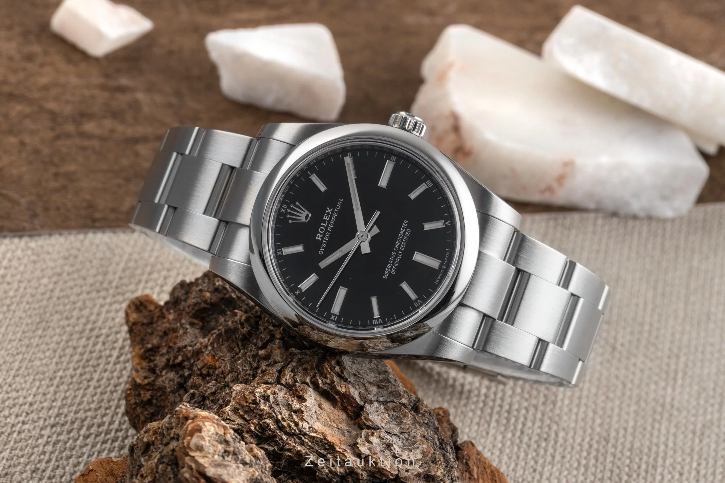 Rolex Oyster Perpetual steel automatic women's watch 124200  [2503528] - Image 3