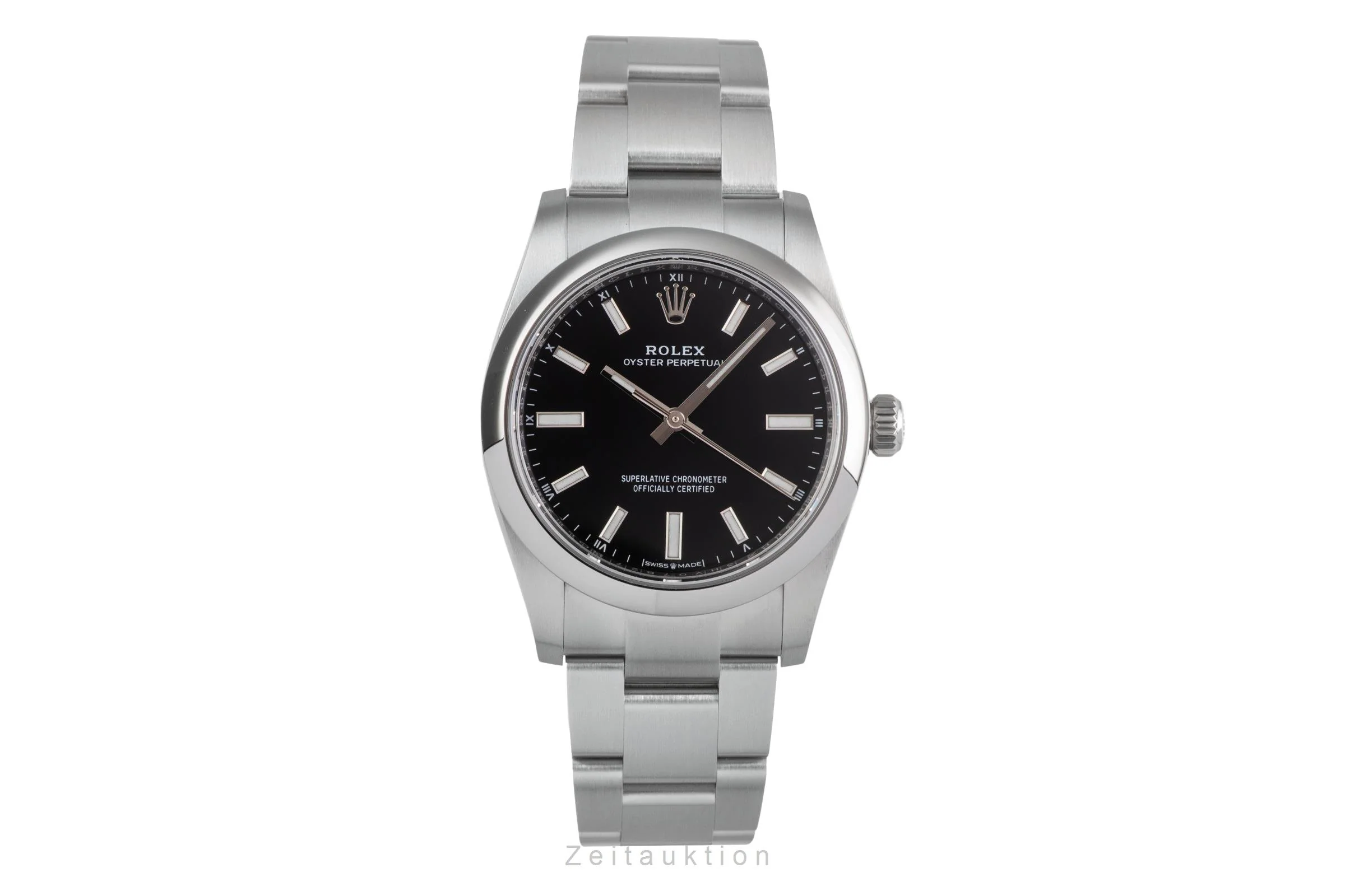 Rolex Oyster Perpetual steel automatic women's watch 124200  [2503528] - Image 5