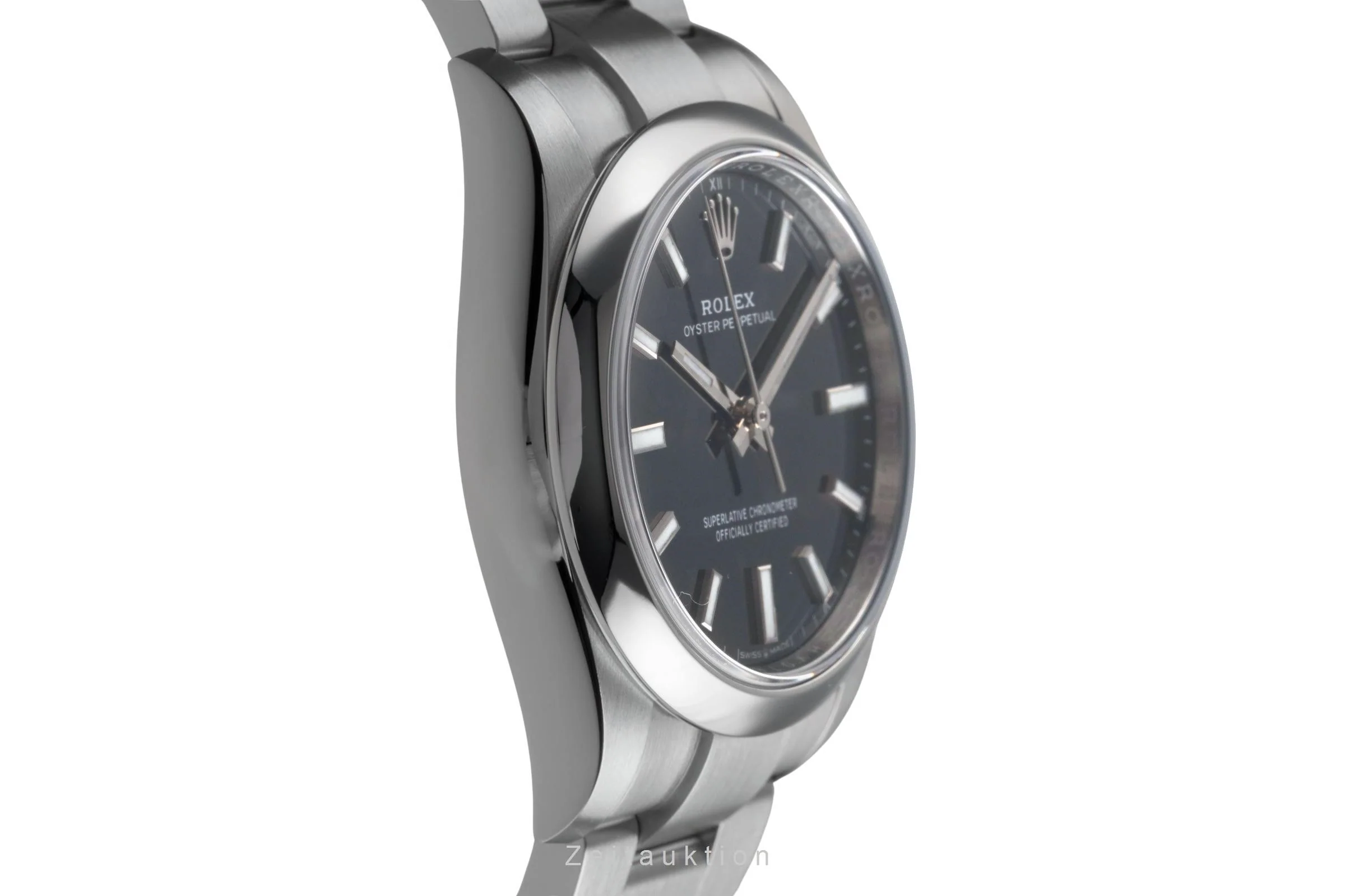 Rolex Oyster Perpetual steel automatic women's watch 124200  [2503528] - Image 8
