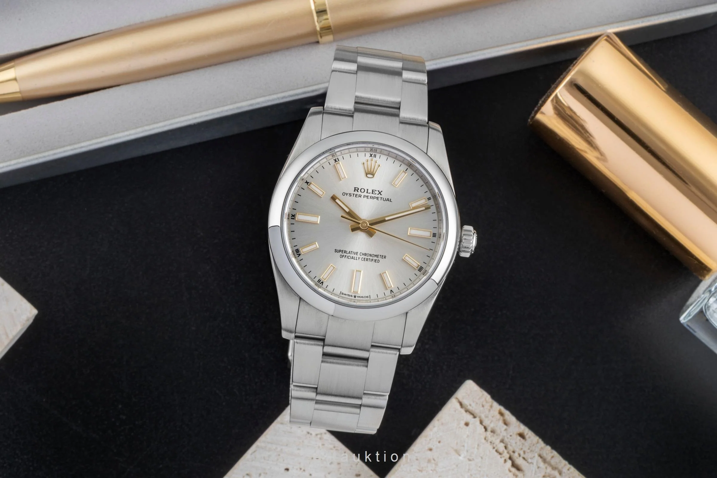 Rolex Oyster Perpetual steel automatic women's watch 124200  [2507000] - Image 4