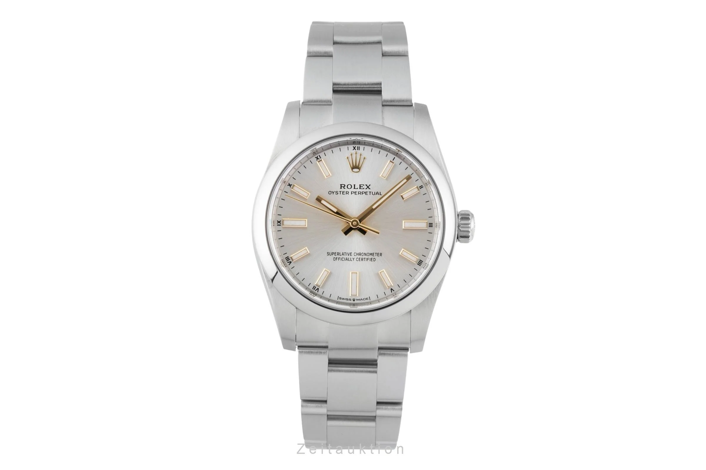 Rolex Oyster Perpetual steel automatic women's watch 124200  [2600926] - Image 5