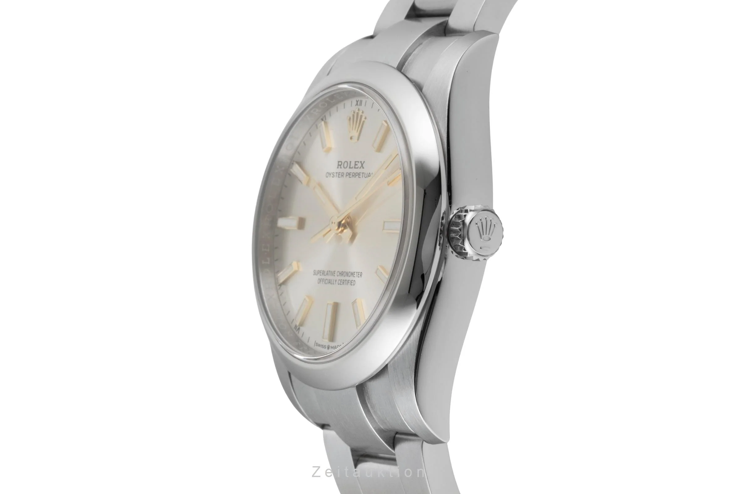Rolex Oyster Perpetual steel automatic women's watch 124200  [2600926] - Image 7