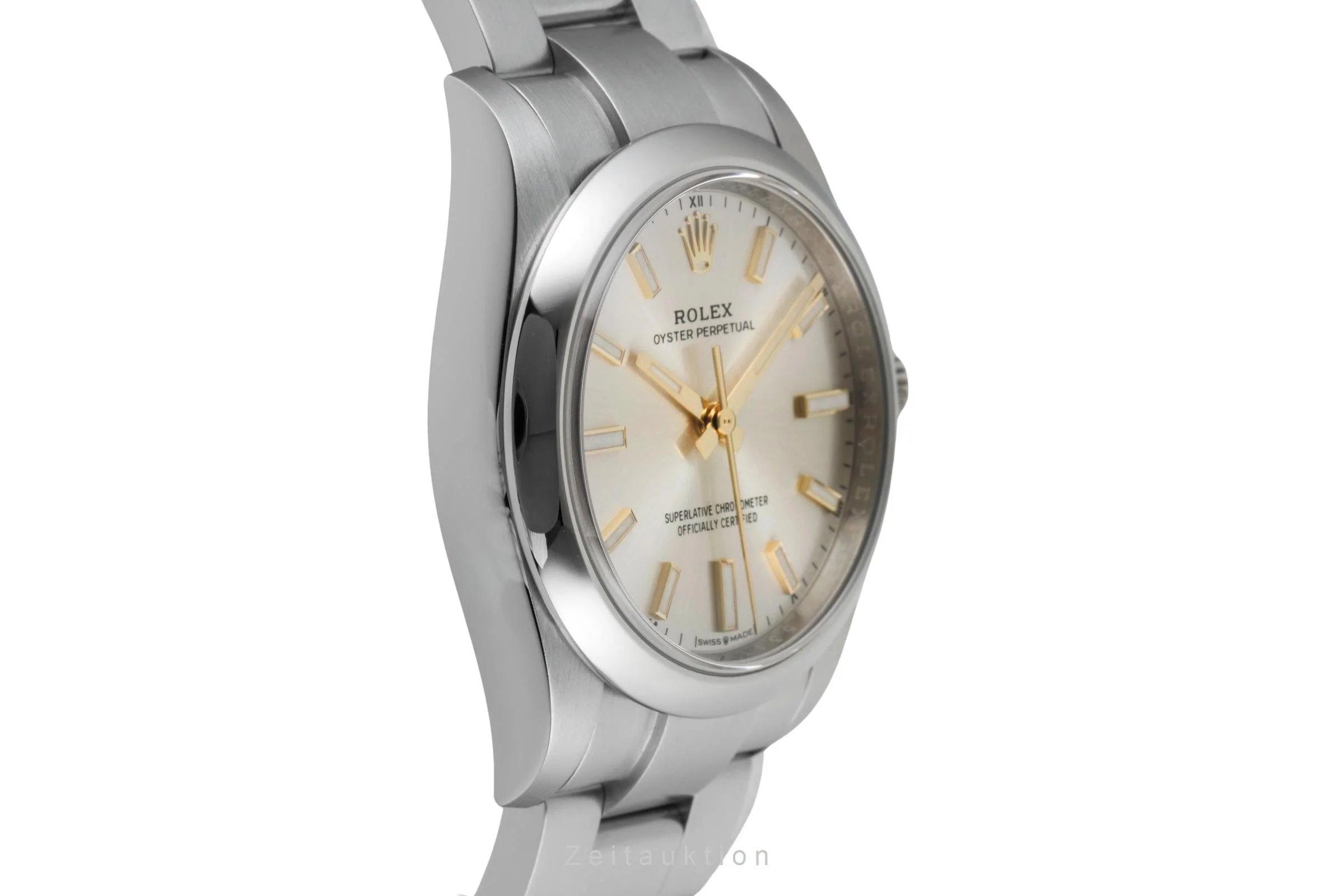 Rolex Oyster Perpetual steel automatic women's watch 124200  [2600926] - Image 8