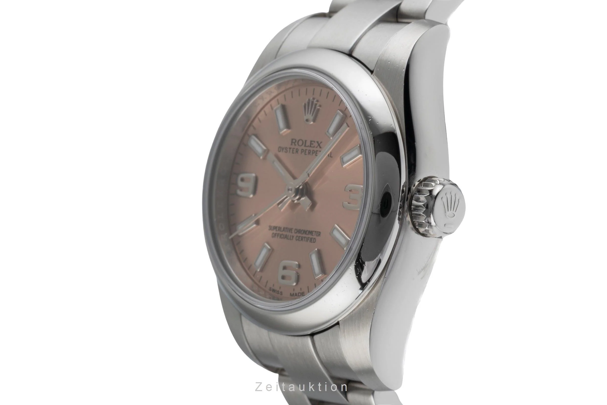 Rolex Oyster Perpetual steel automatic women's watch 176200  [2502324] - Image 7