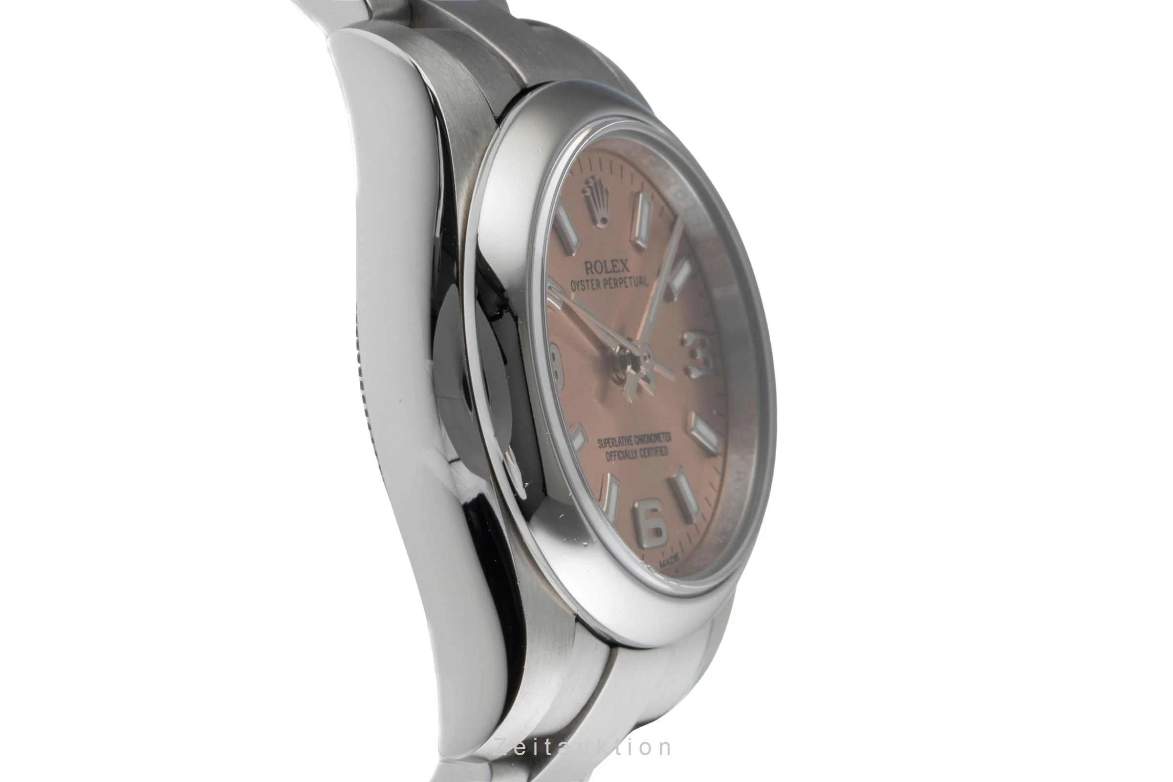 Rolex Oyster Perpetual steel automatic women's watch 176200  [2502324] - Image 8