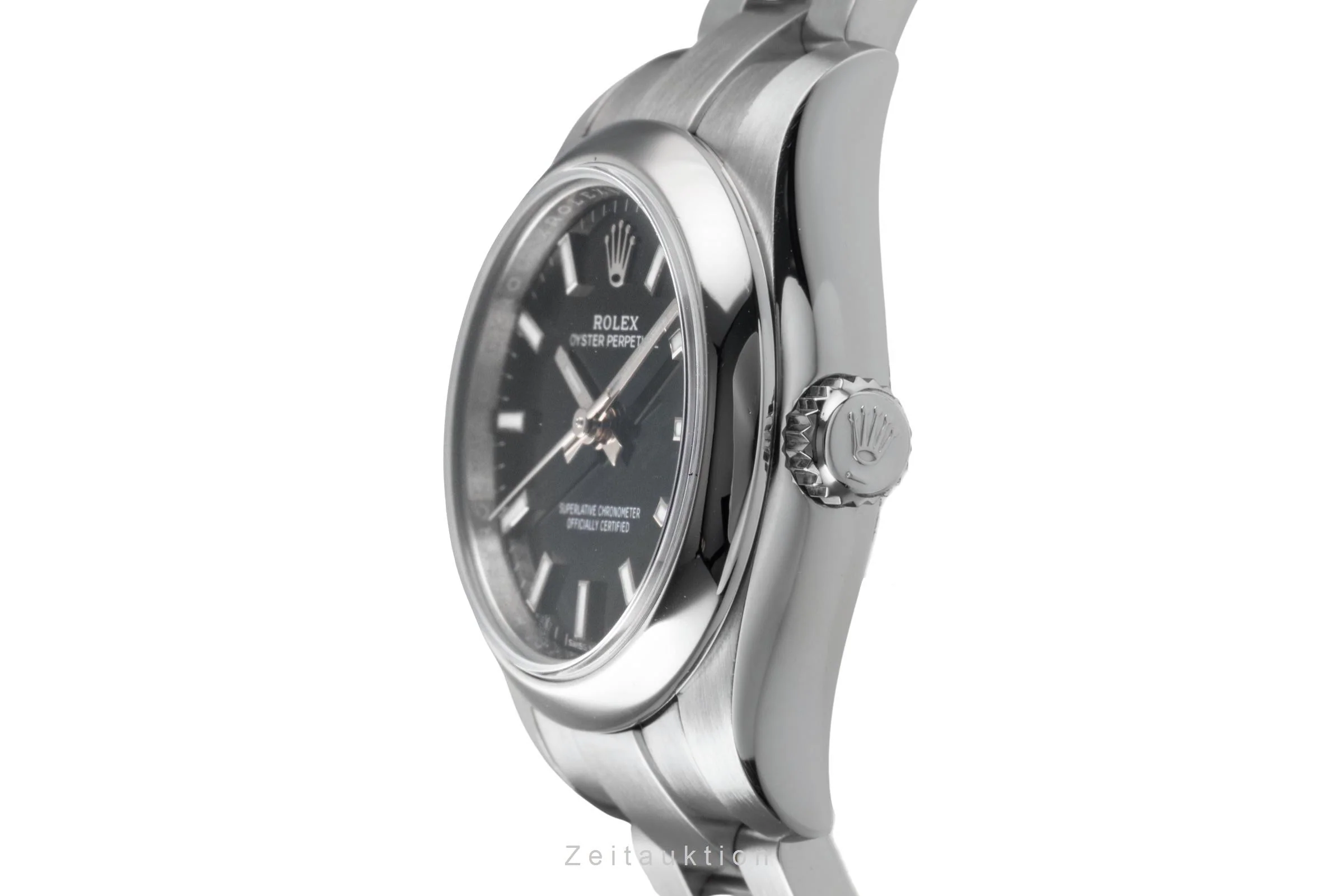 Rolex Oyster Perpetual steel automatic women's watch 176200  [2502550] - Image 7