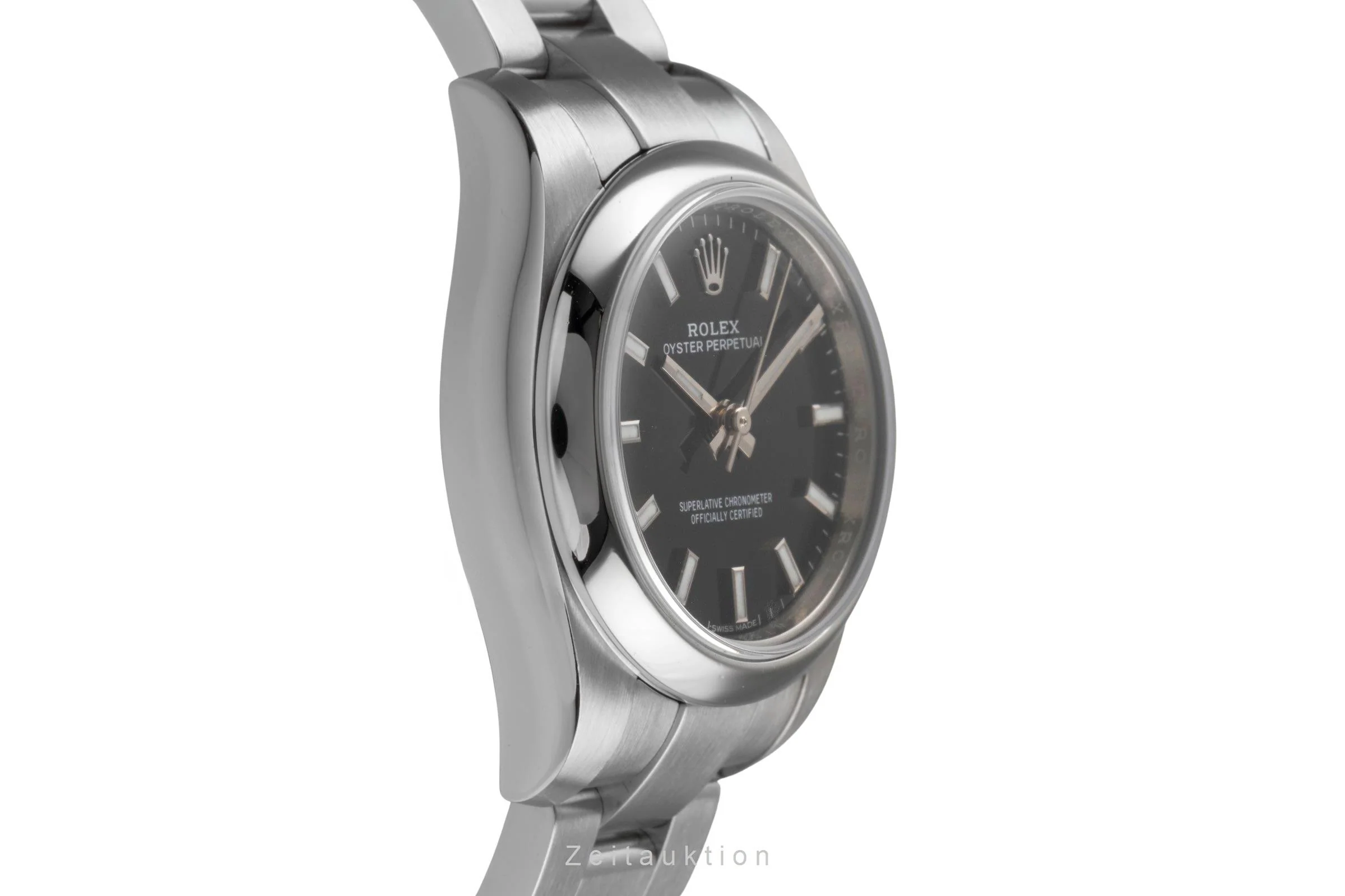 Rolex Oyster Perpetual steel automatic women's watch 176200  [2502550] - Image 8