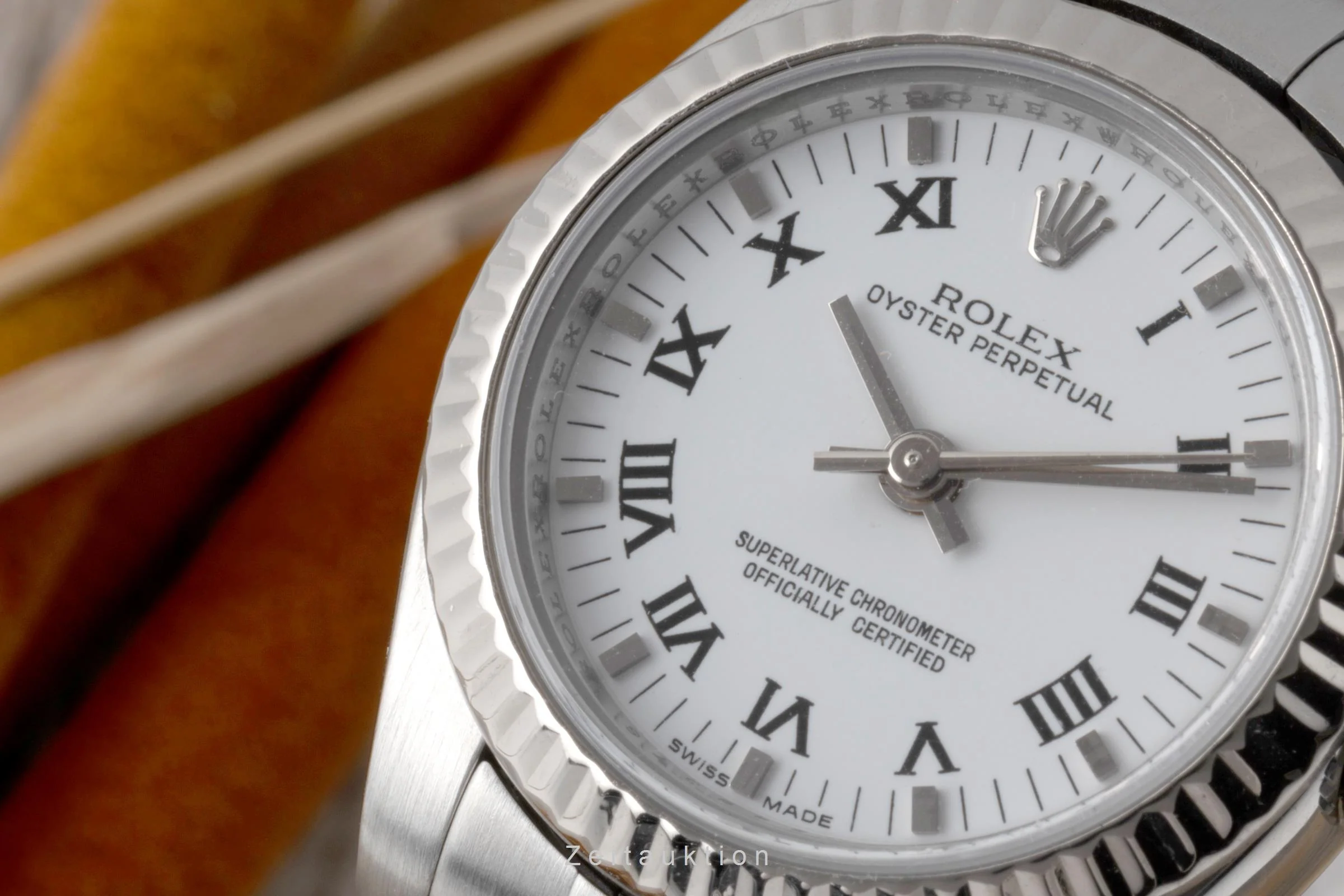 Rolex Oyster Perpetual steel automatic women's watch 176234  [2505374] - Image 14