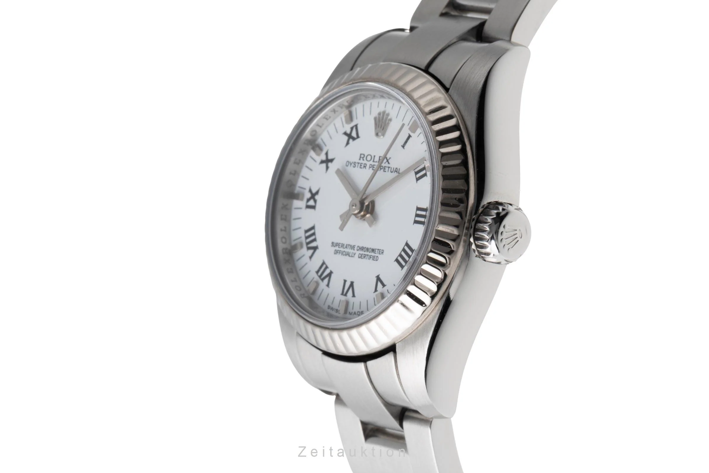 Rolex Oyster Perpetual steel automatic women's watch 176234  [2505374] - Image 7