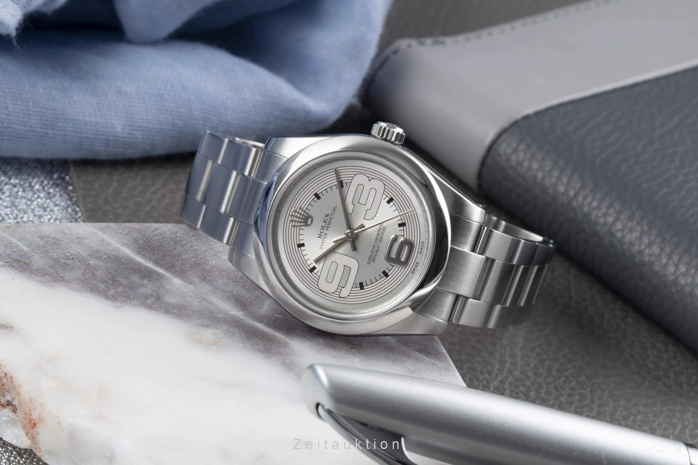 Rolex Oyster Perpetual steel automatic women's watch 177200  [2406268] - Image 2