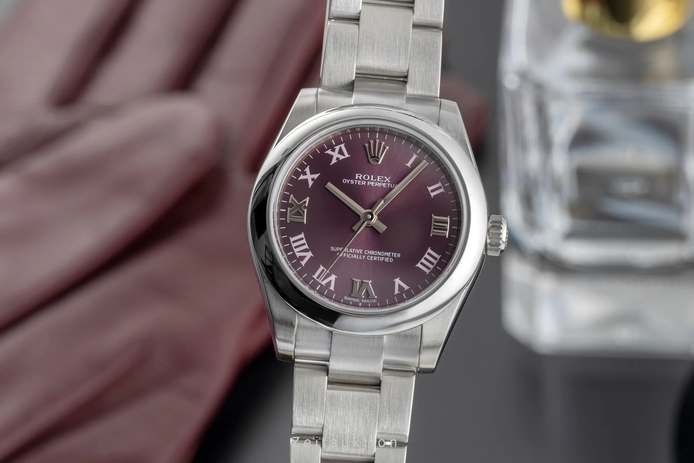 Rolex Oyster Perpetual steel automatic women's watch 177200  [2500885] - Image 2