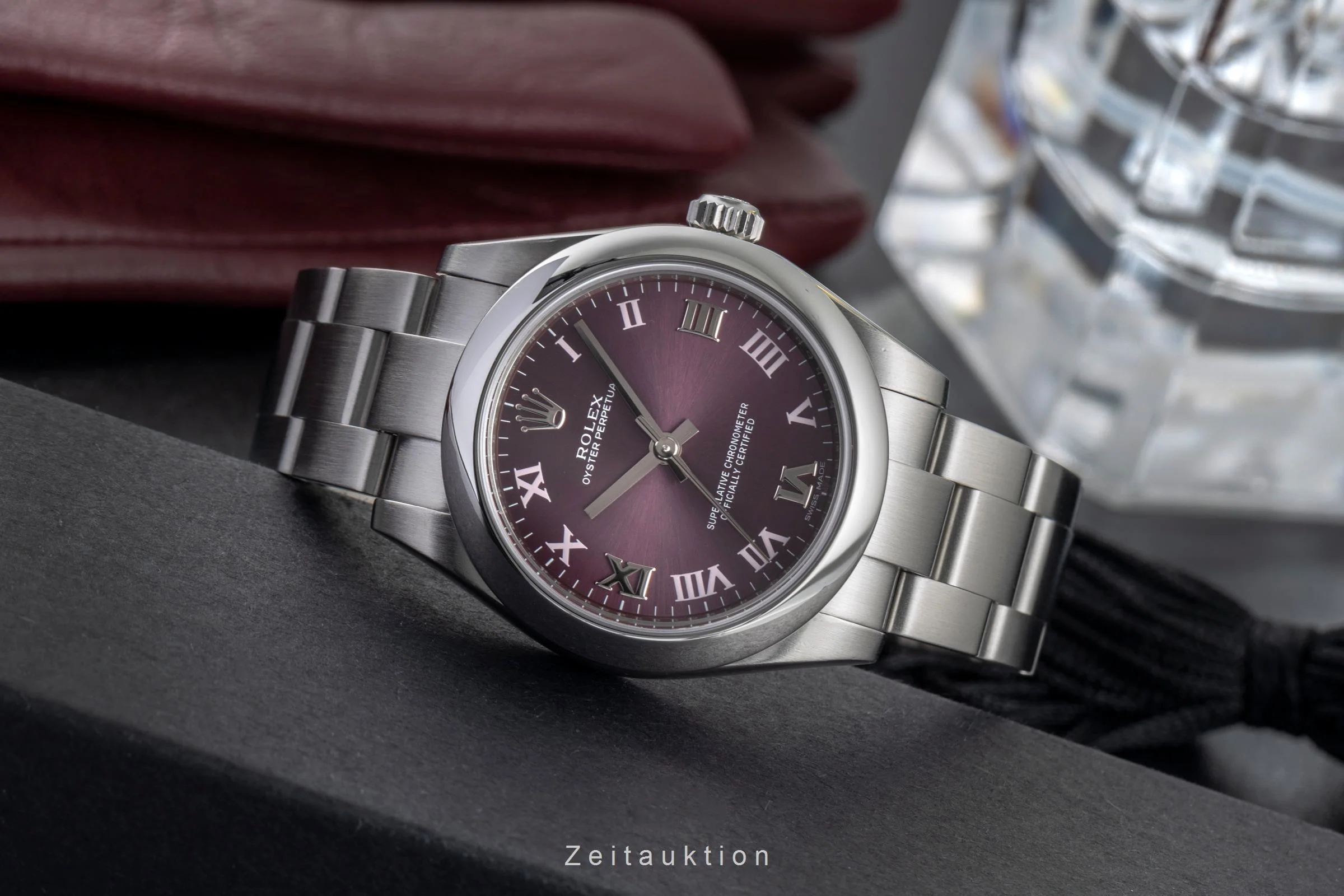 Rolex Oyster Perpetual steel automatic women's watch 177200  [2500885] - Image 4