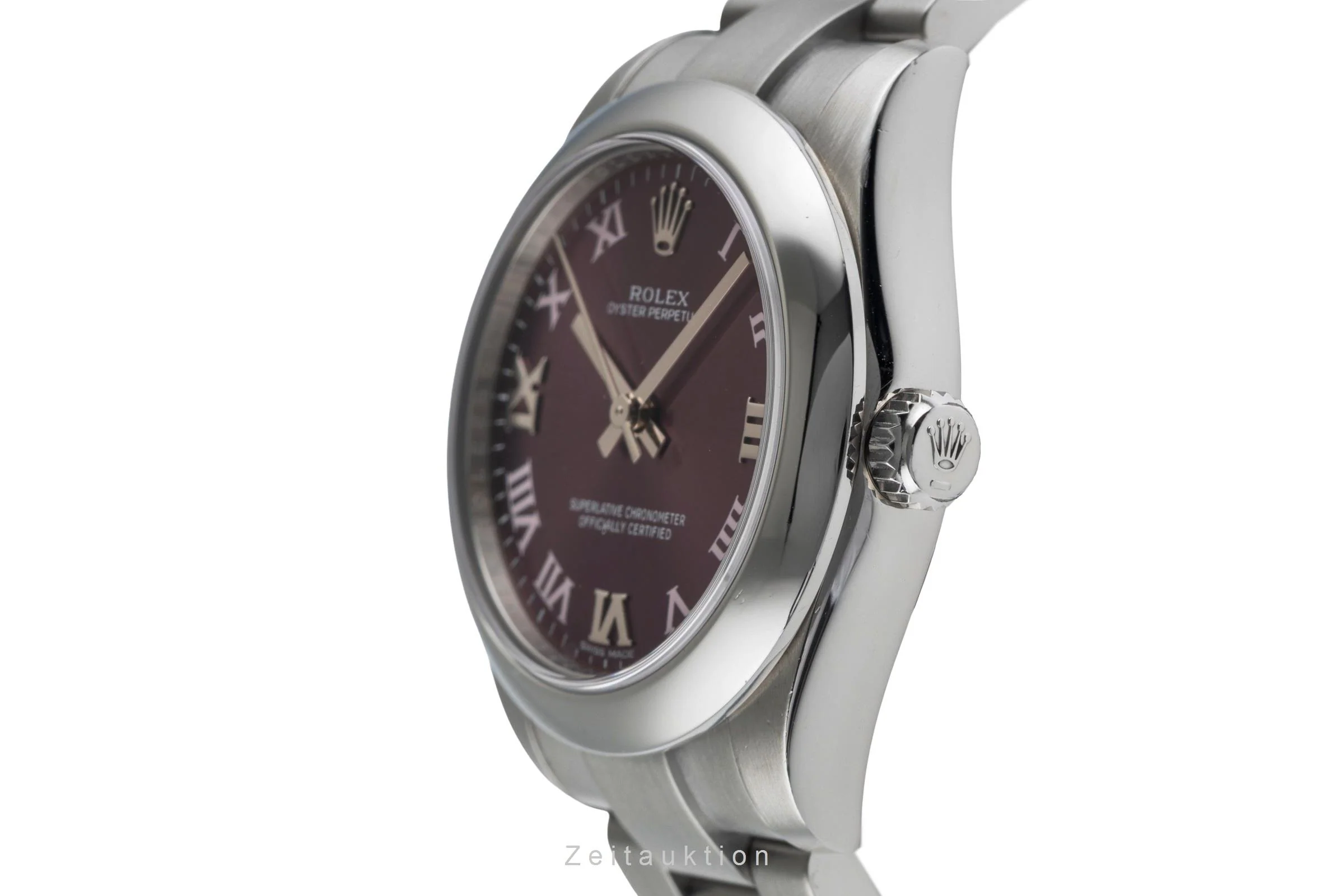 Rolex Oyster Perpetual steel automatic women's watch 177200  [2500885] - Image 7