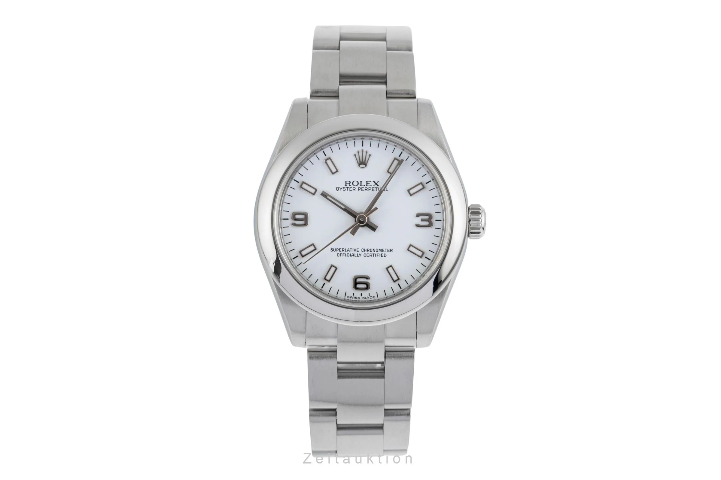 Rolex Oyster Perpetual steel automatic women's watch 177200  [2503535] - Image 5