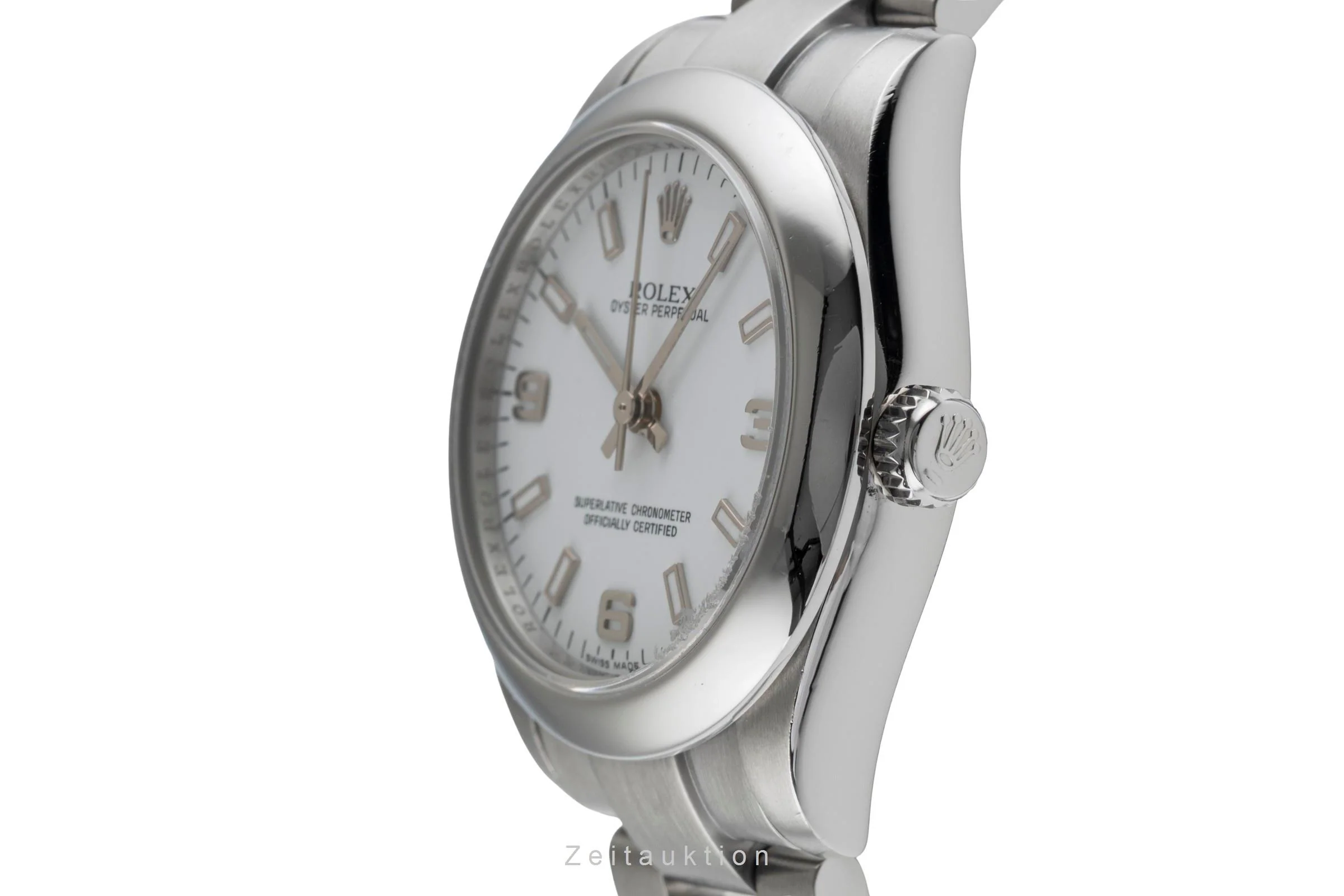 Rolex Oyster Perpetual steel automatic women's watch 177200  [2503535] - Image 7