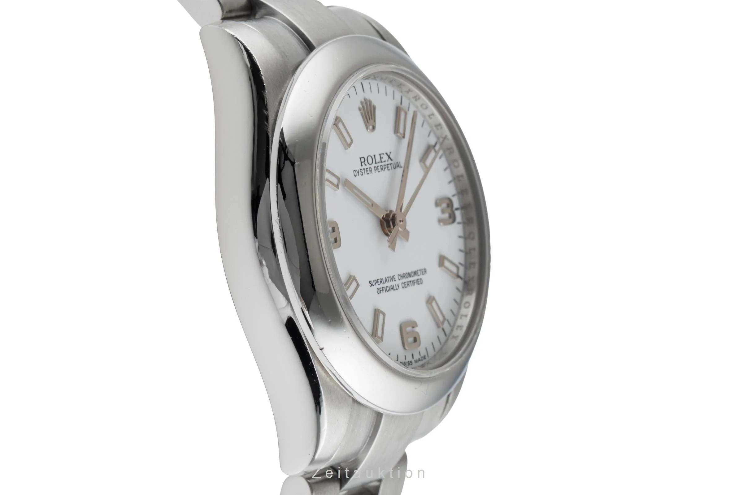 Rolex Oyster Perpetual steel automatic women's watch 177200  [2503535] - Image 8