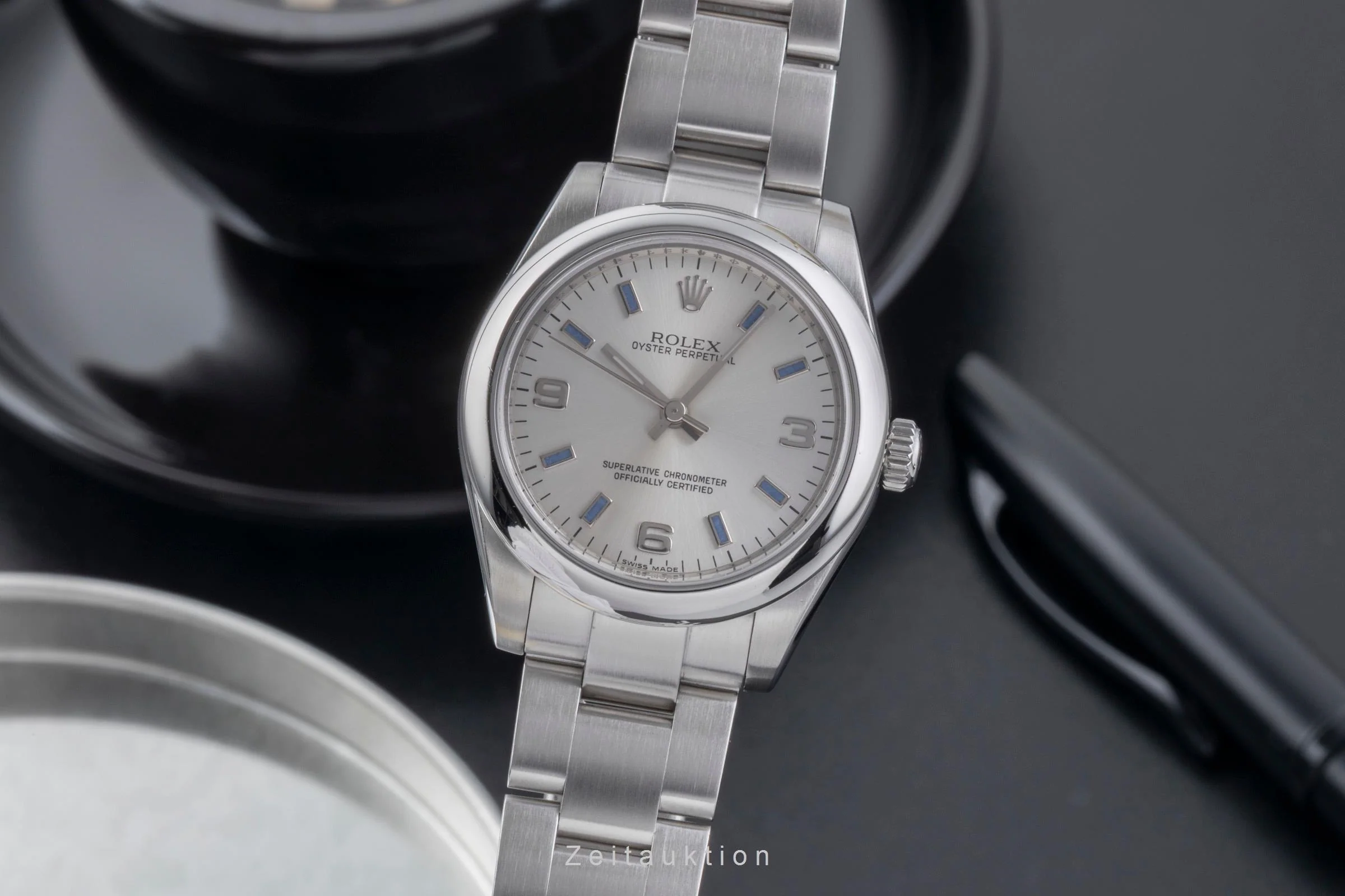 Rolex Oyster Perpetual steel automatic women's watch 177200  [2505765] - Image 2